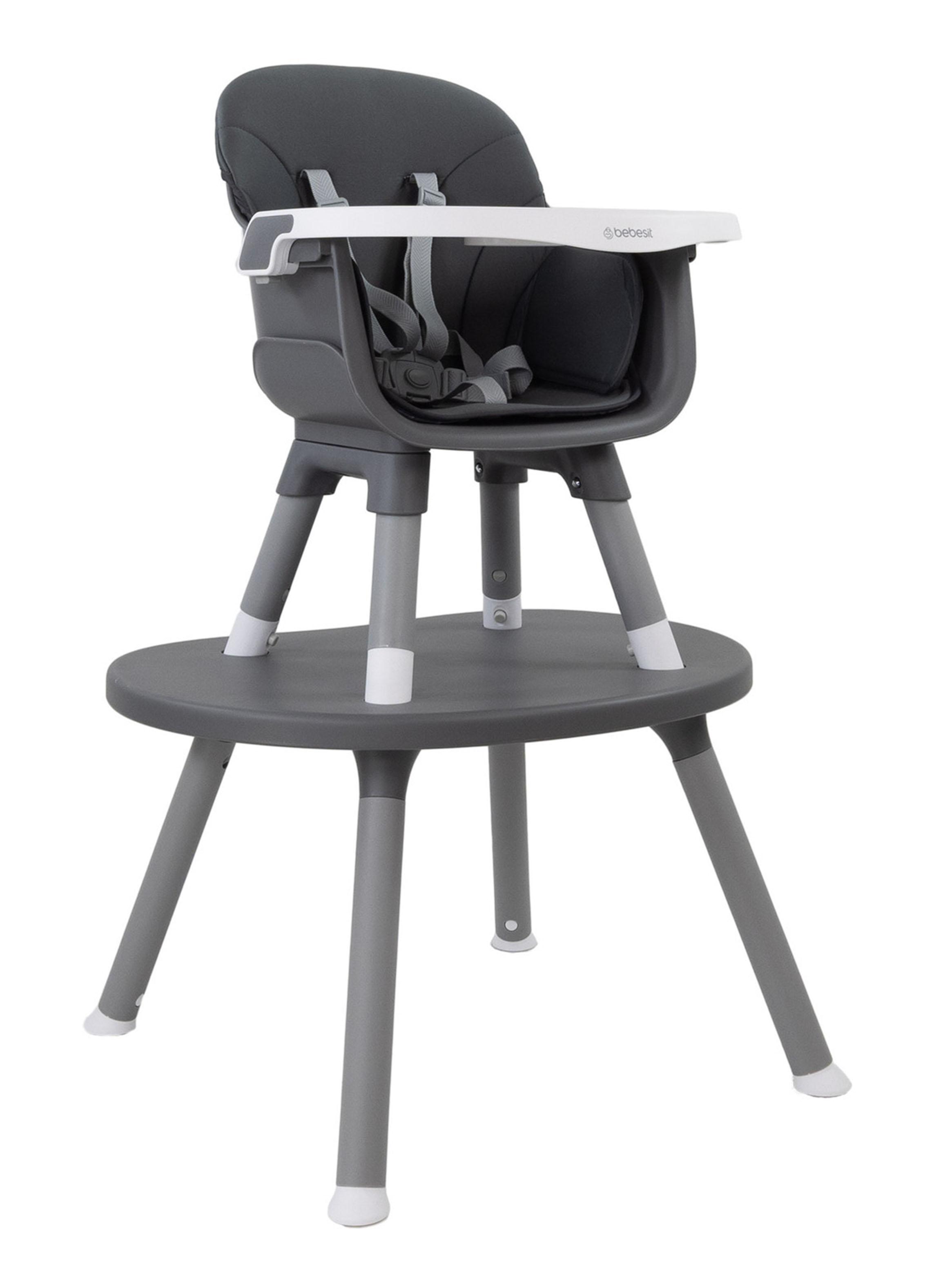 Silla de Comer Babydesk 3&1 Gris-1