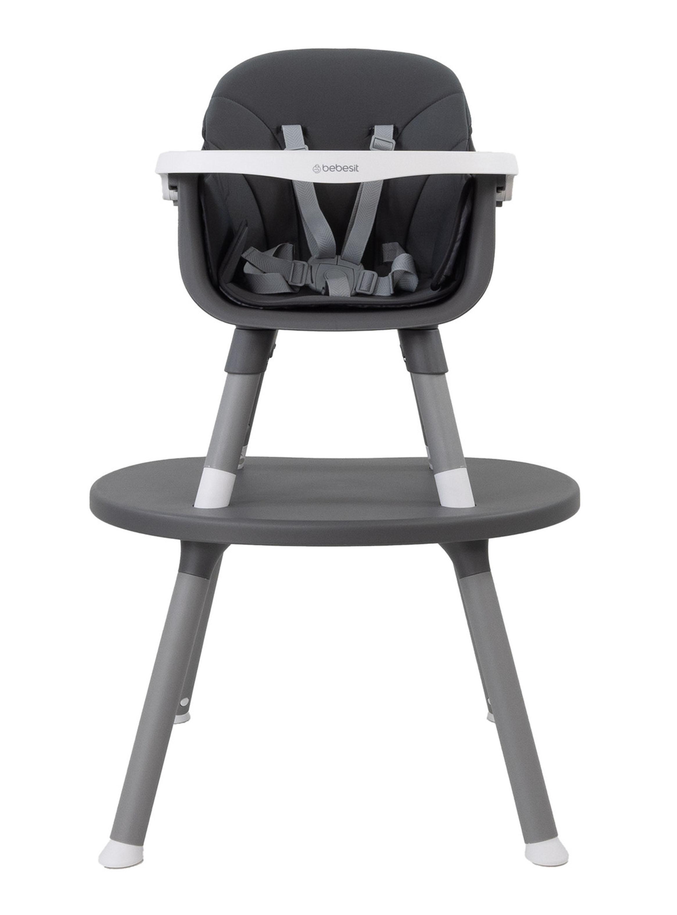 Silla de Comer Babydesk 3&1 Gris-0