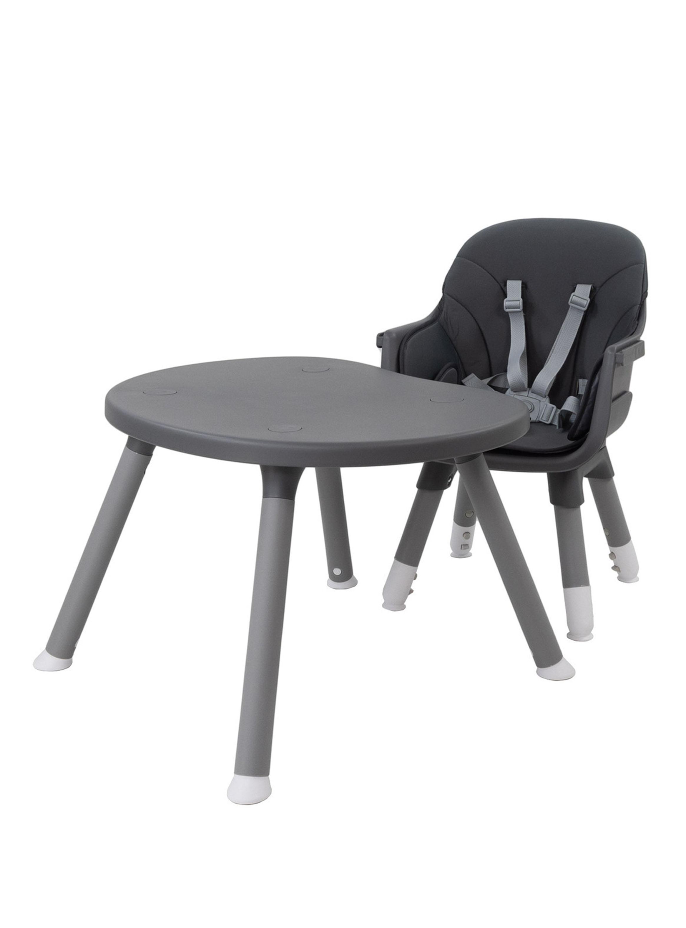Silla de Comer Babydesk 3&1 Gris-3