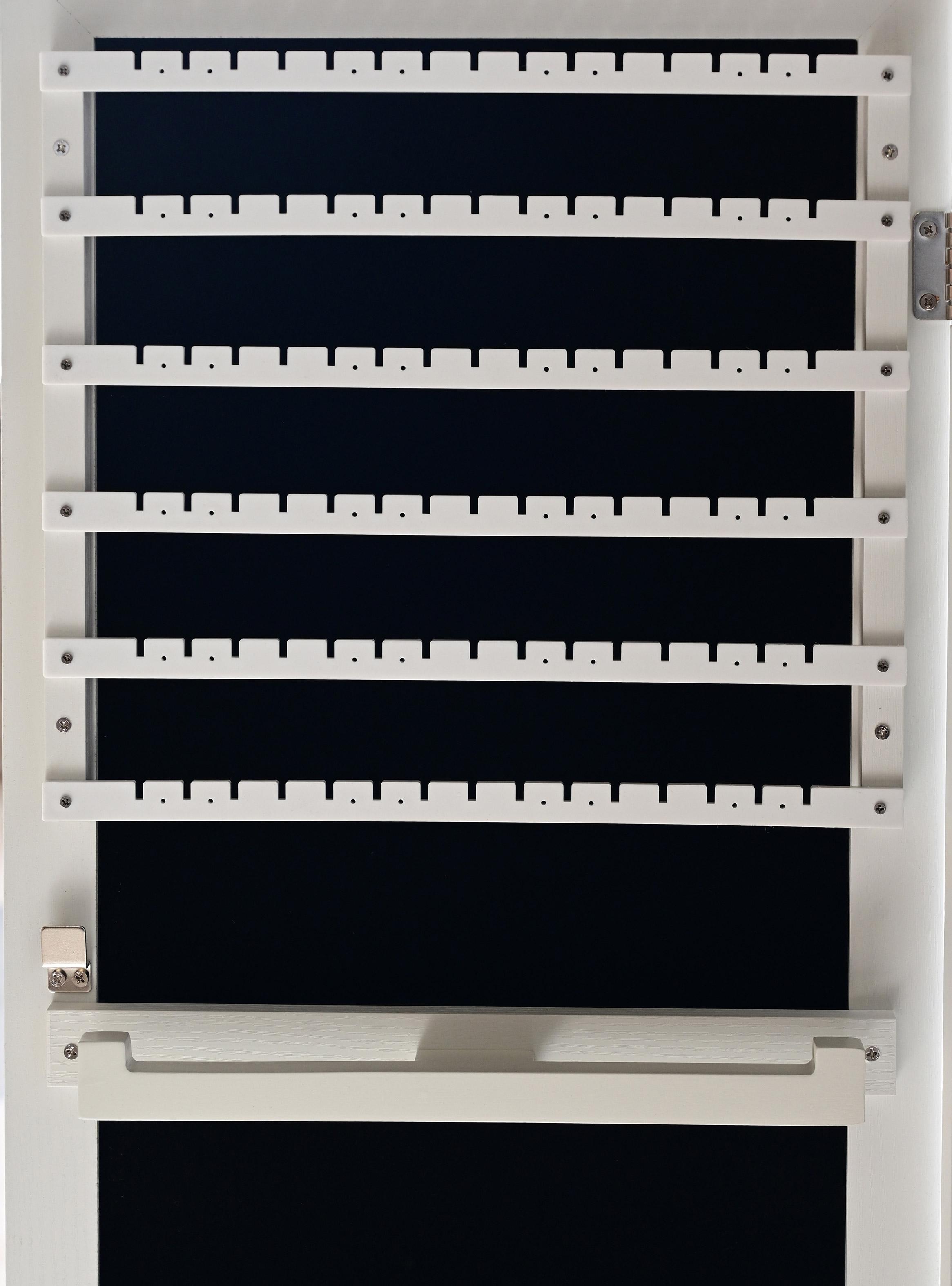 Espejo Joyero Blanco 153 cm-5