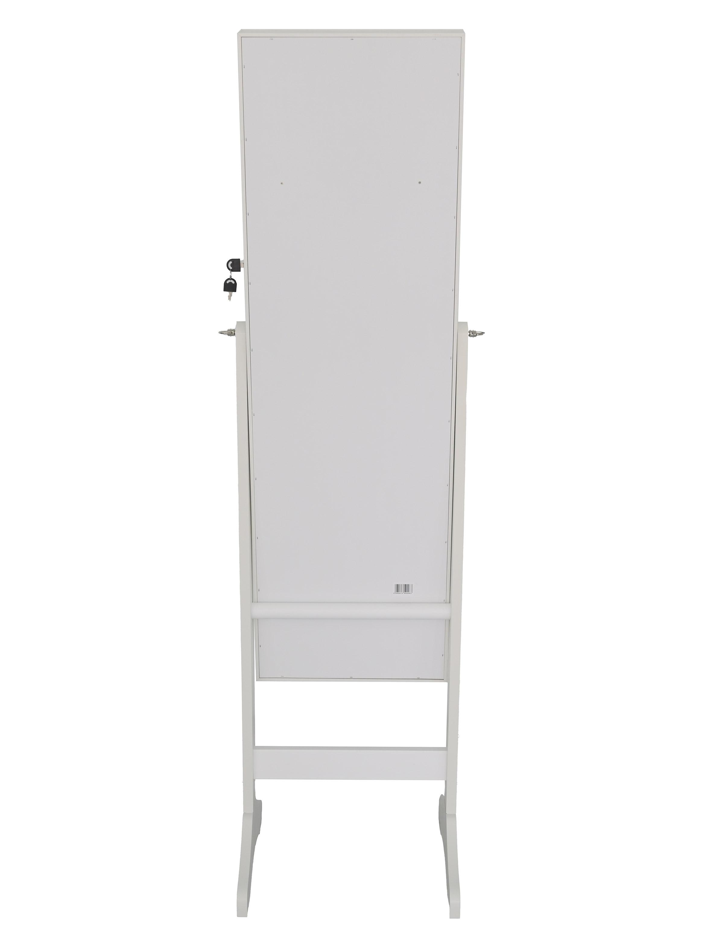 Espejo Joyero Blanco 153 cm-4