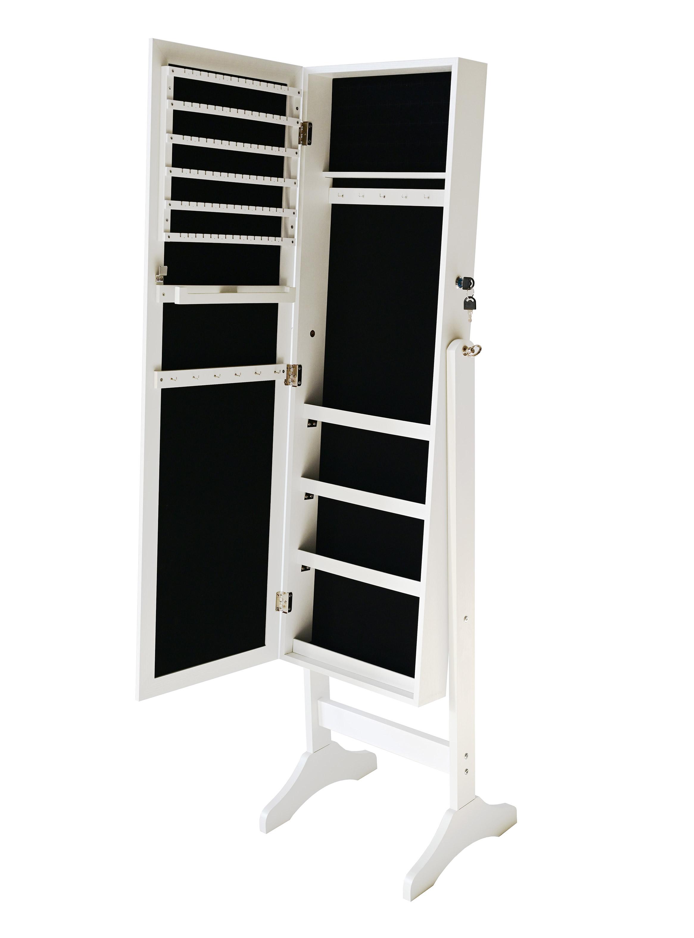 Espejo Joyero Blanco 153 cm-2