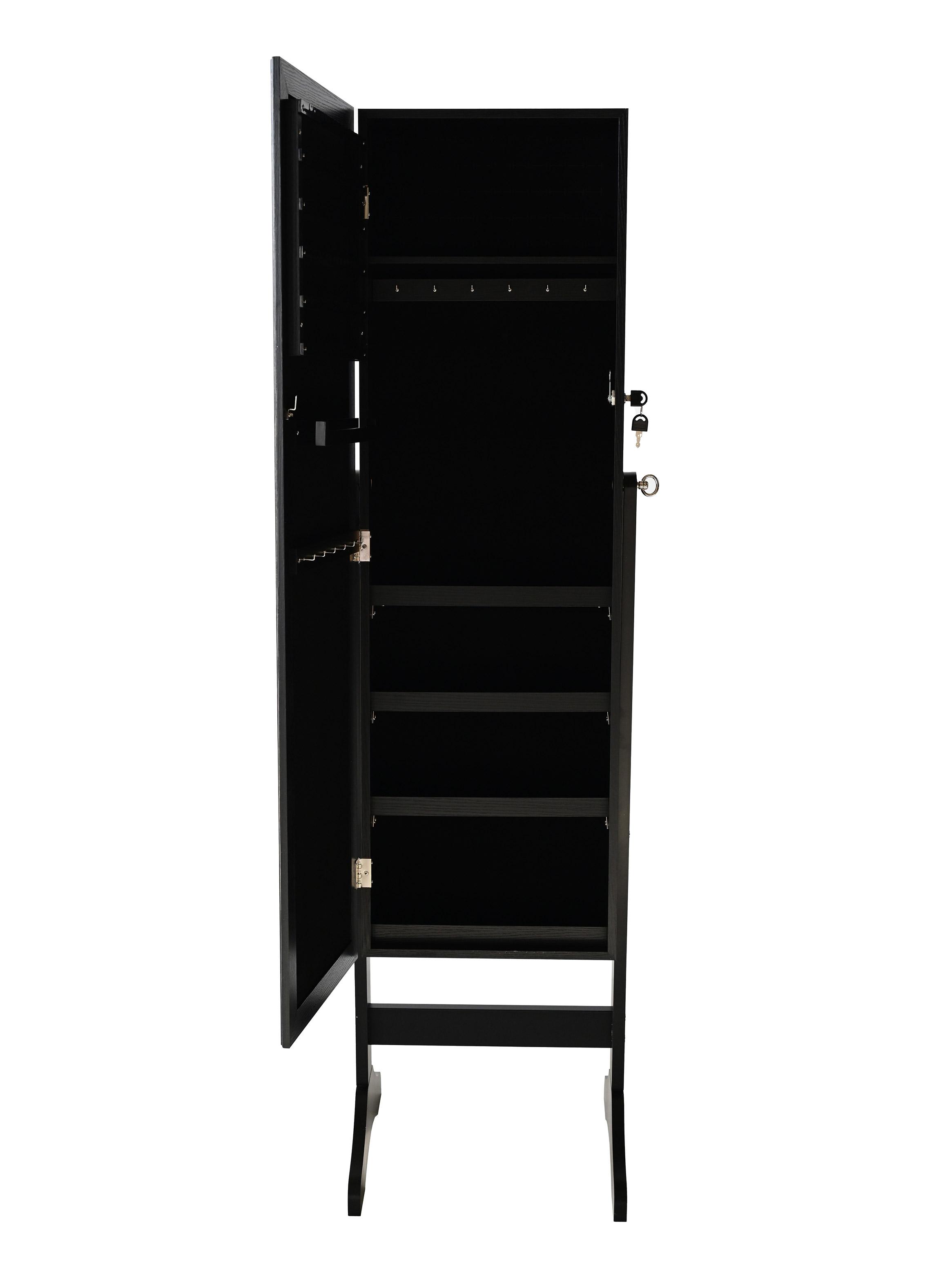 Espejo Joyero Negro 153 cm-2