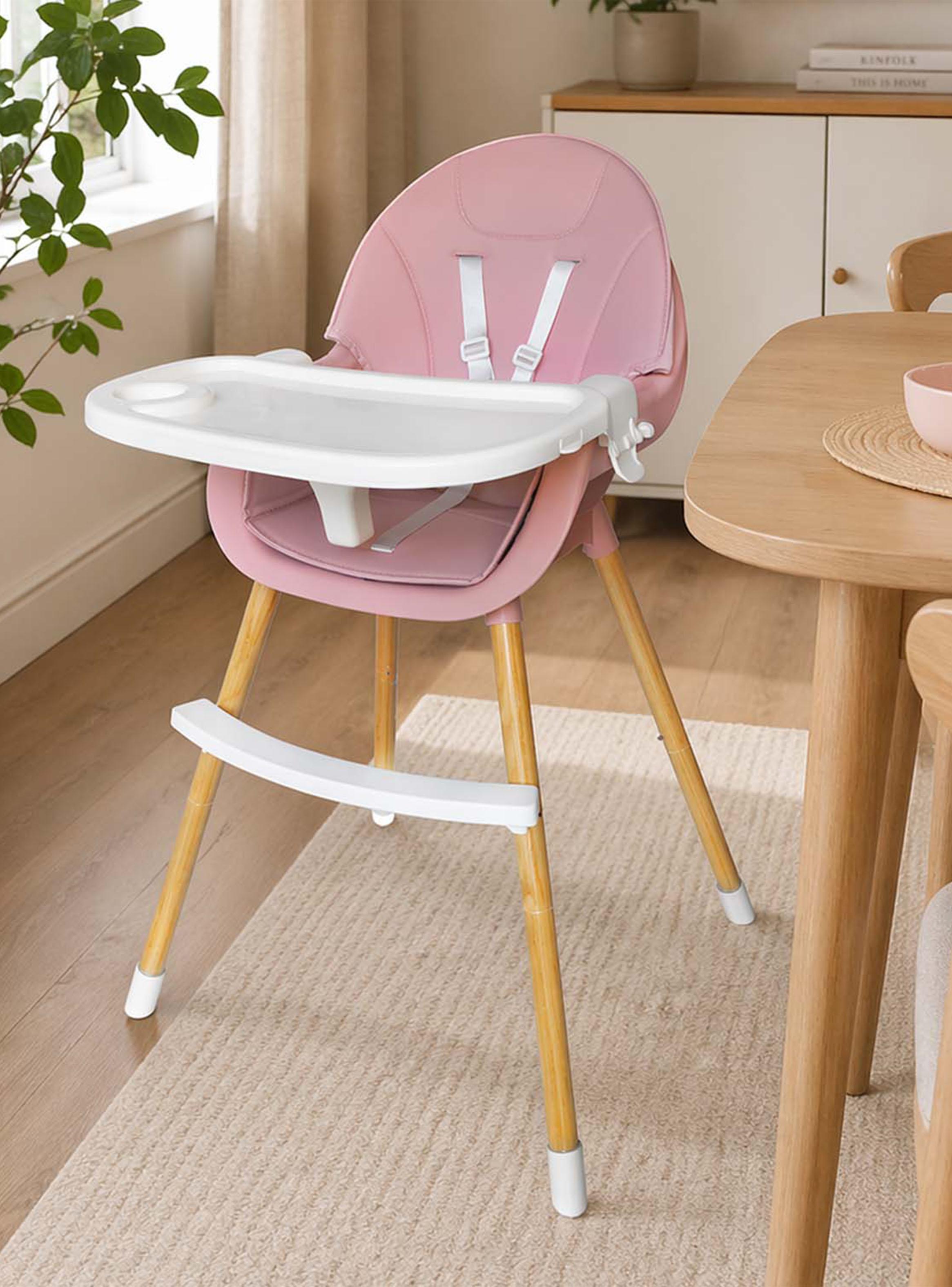Silla de Comer Niza Rosada Kidscool-5