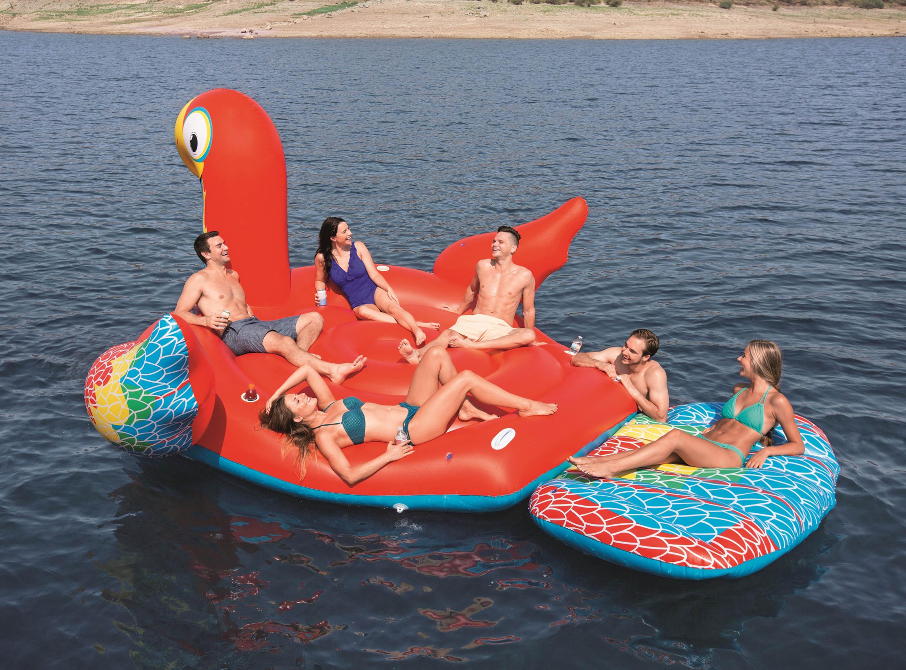 Flotador Guacamayo Inflable Bestway-4