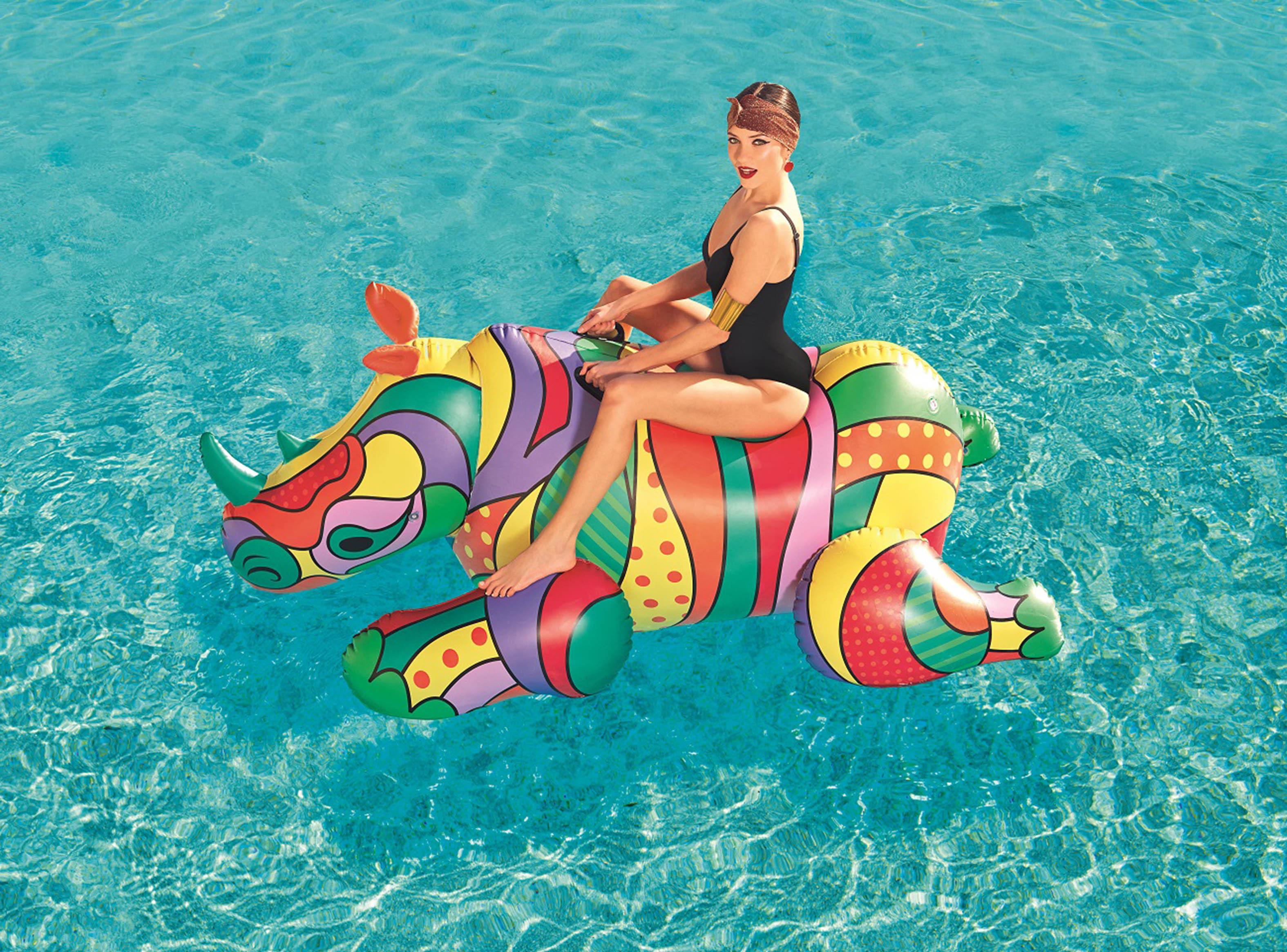 Flotador Bestway Inflable Pop Rhino-3