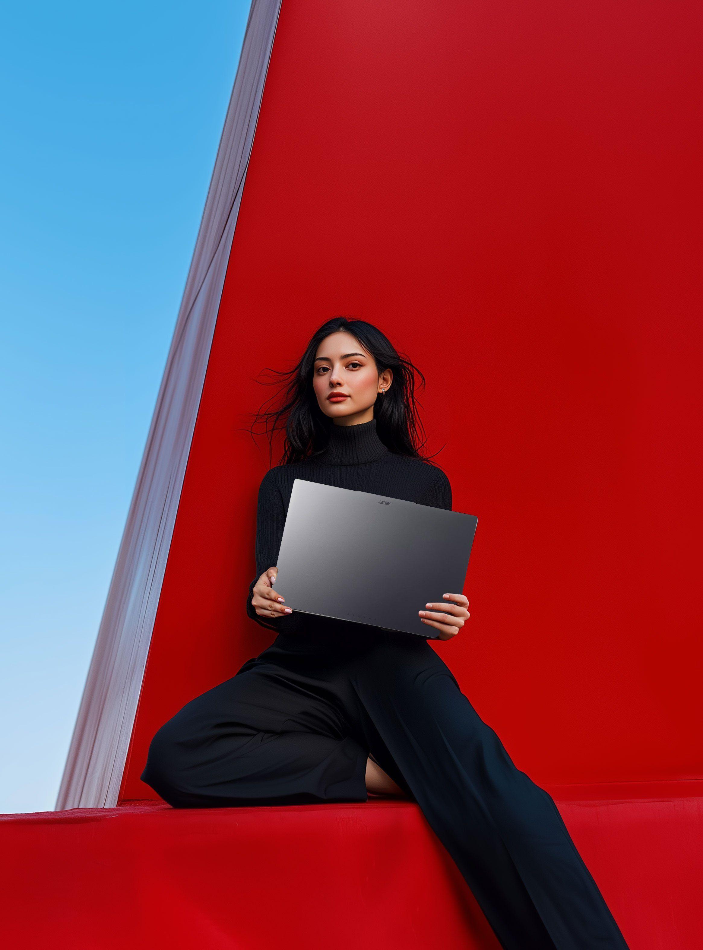 Notebook Aspire Lite AL16-51P-71WK-1 Intel Core i7 10 Núcleos 16GB RAM 512GB SSD 16" WUXGA-9