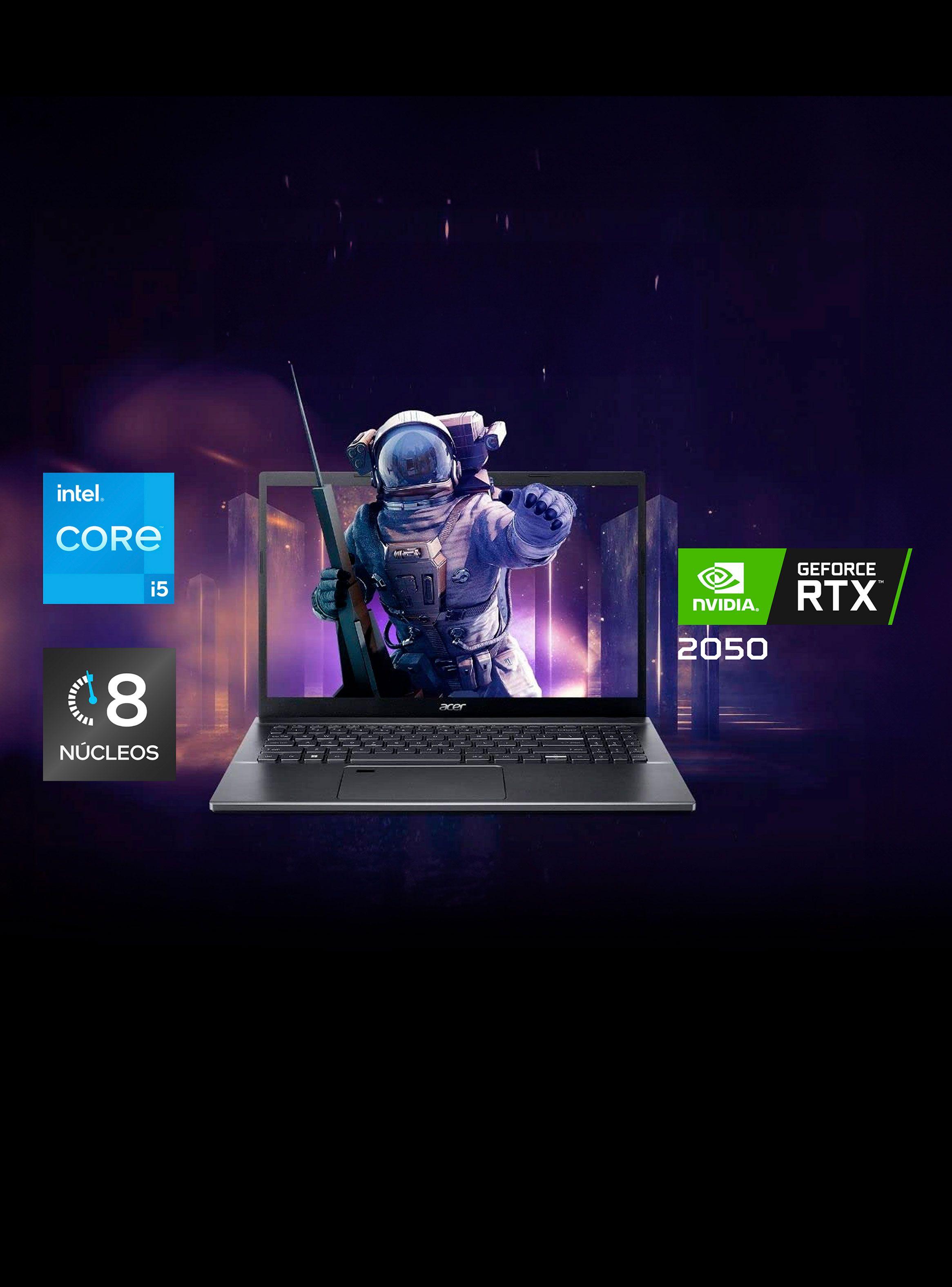 Notebook Gamer Aspire G A515-58GM-56XX-1 Intel Core i5 8 Núcleos NVIDIA RTX 2050 16GB RAM 512GB SSD 15.6"-8