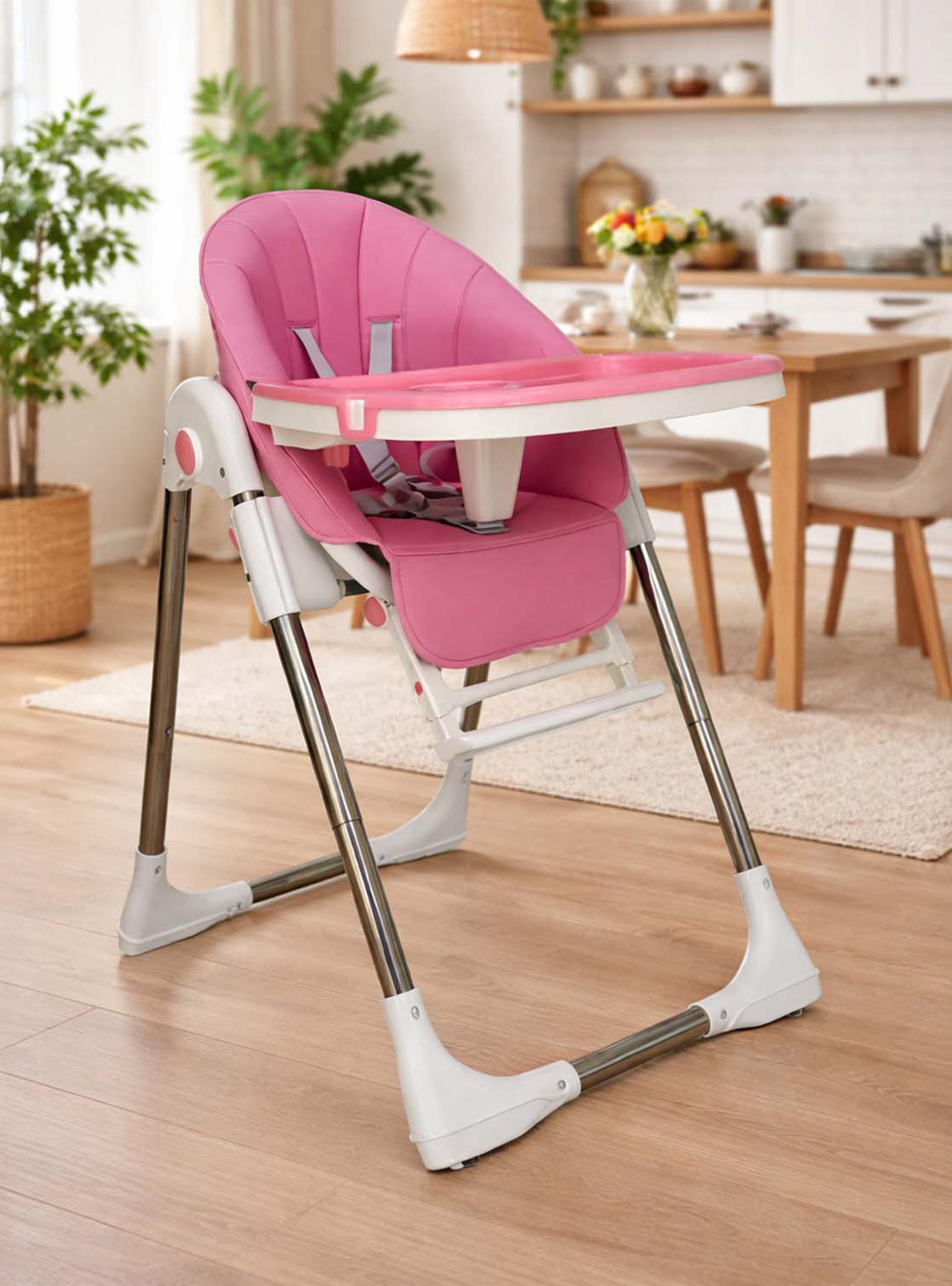 Silla Kidscool de Comer Verona Rosada-5