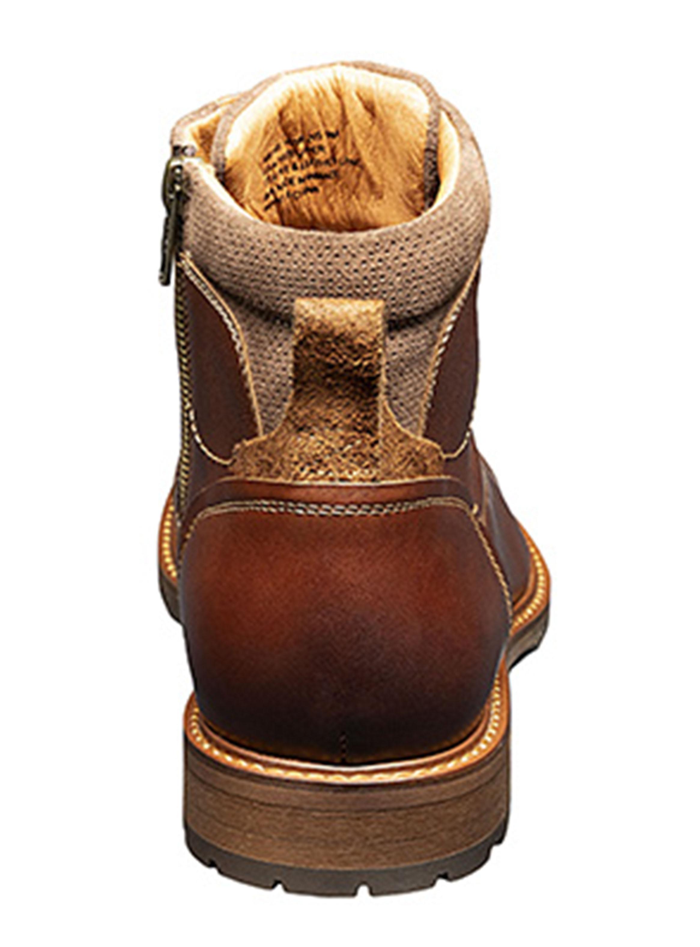 Botín Hombre Lodge Cap Toe Lace Up Boot Cuero-4