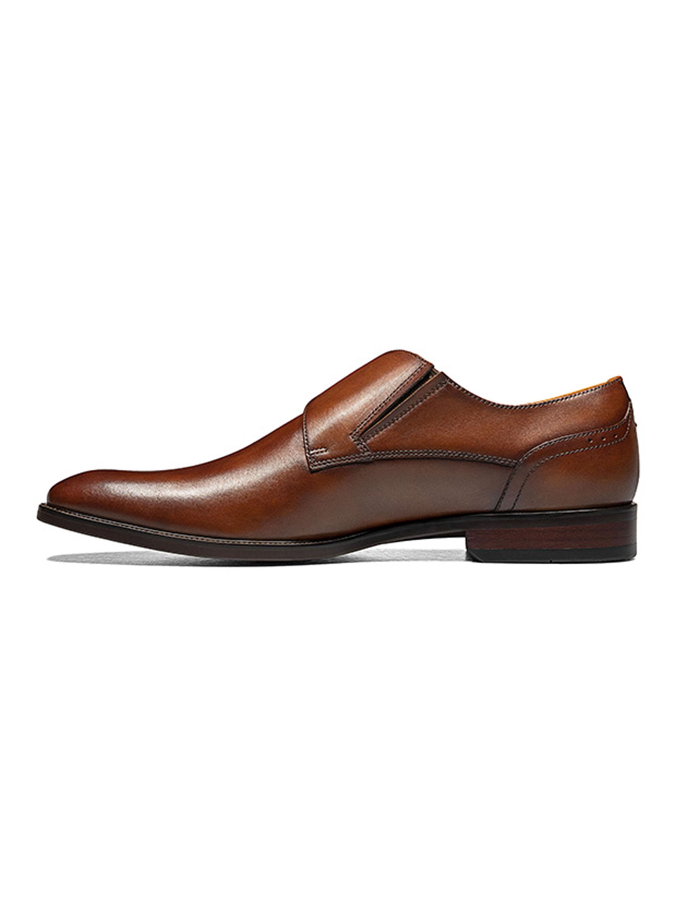Zapato Formal Cognac Sorrento Plain Toe Single Cuero Hombre-2