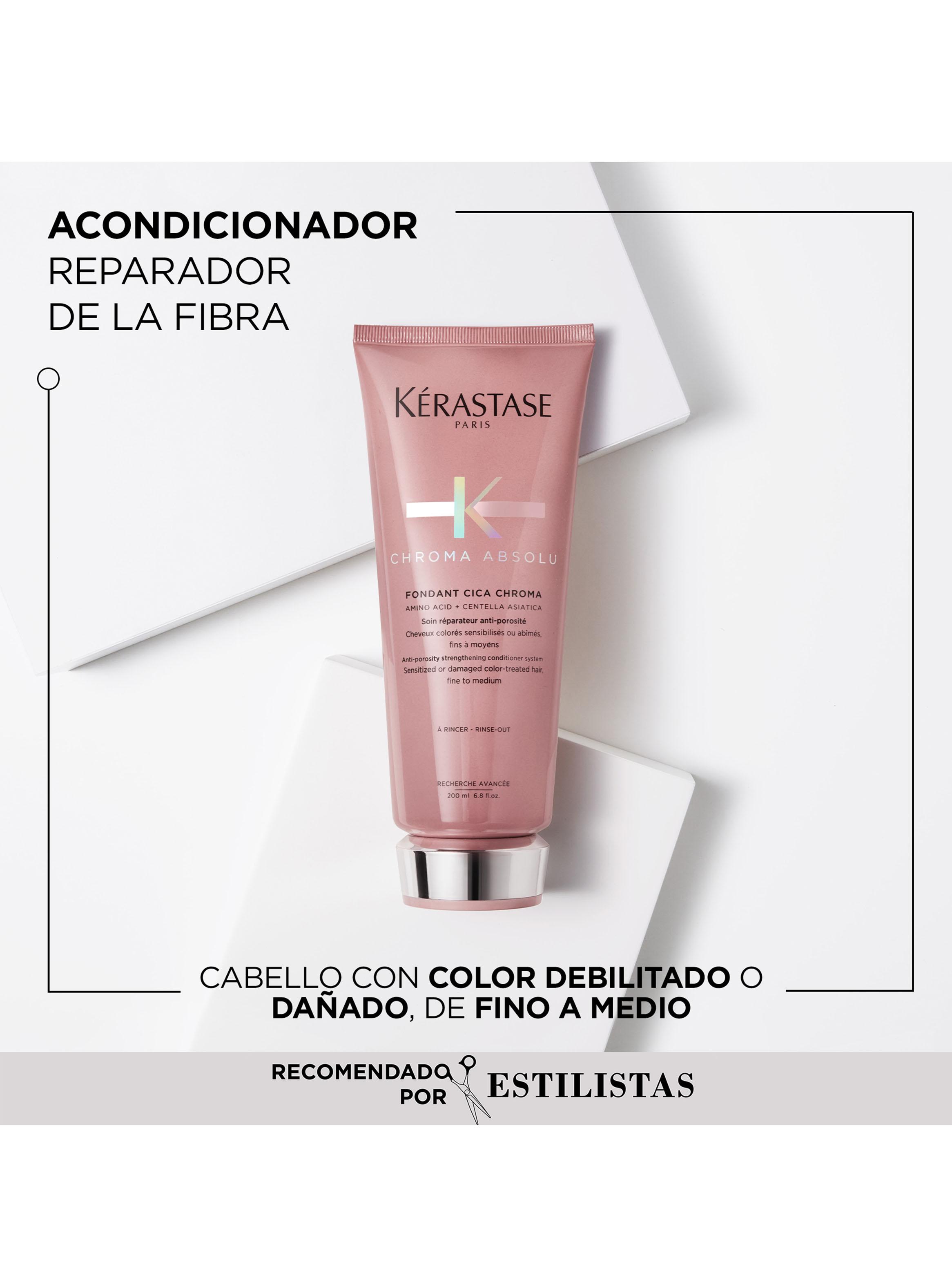 Set Reparación Cabello Chroma Absolu Shampoo 250ml + Acondicionador 200ml + Shampoo 80ml + Acondicionador 75ml Kérastase-2