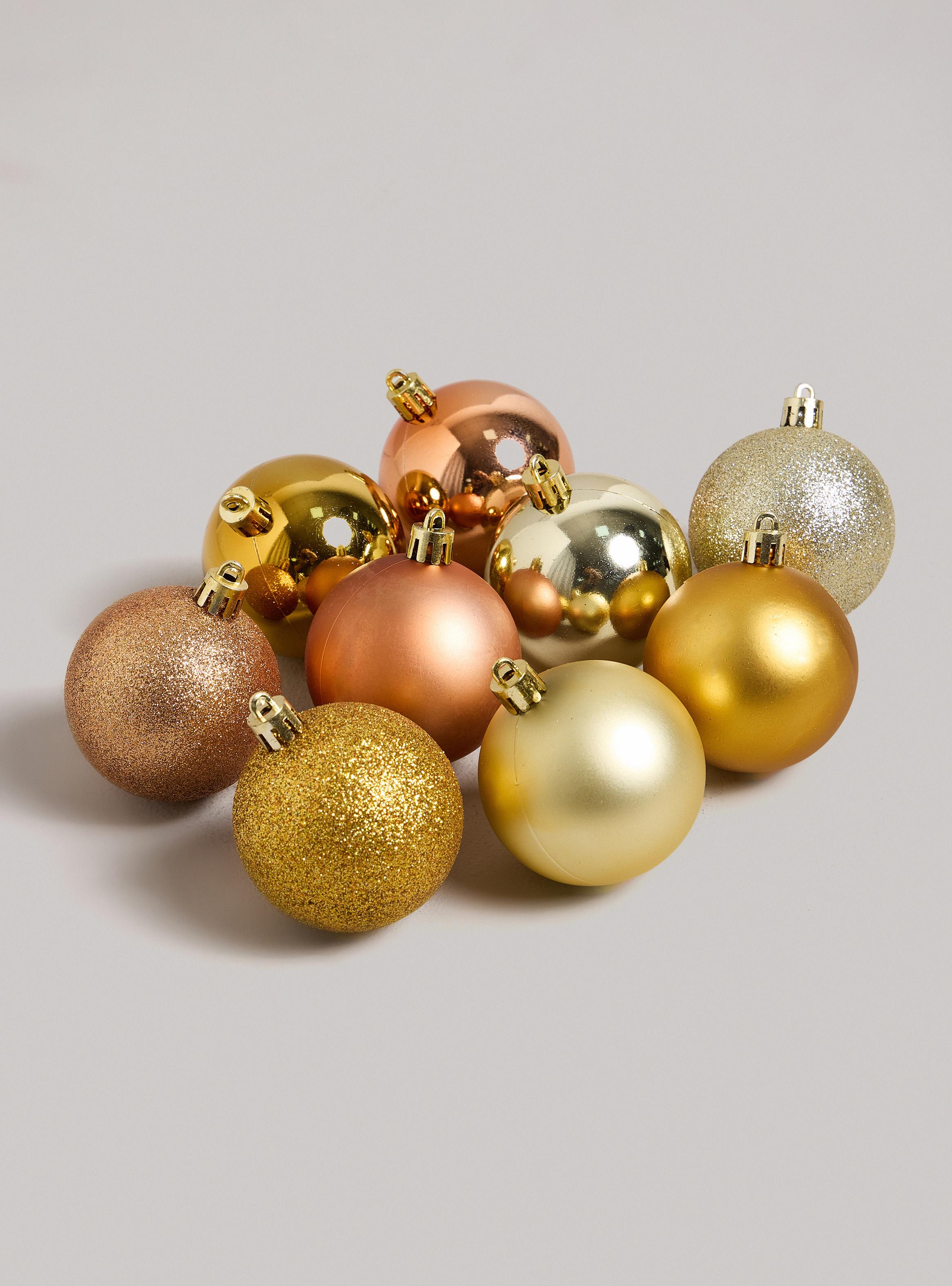 Set de 30 Esferas Navidad Mixto 5-0