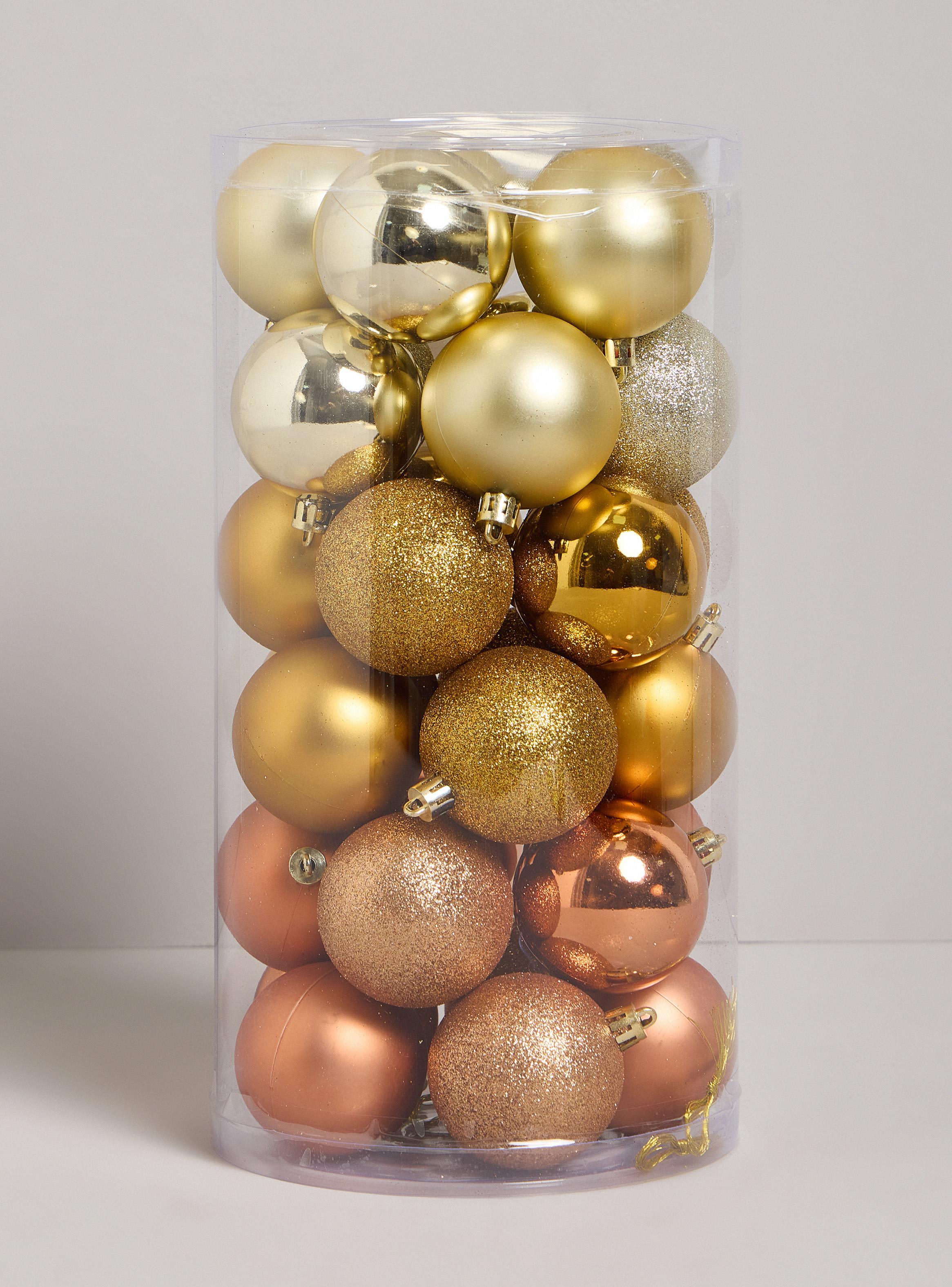 Set de 30 Esferas Navidad Mixto 5-2