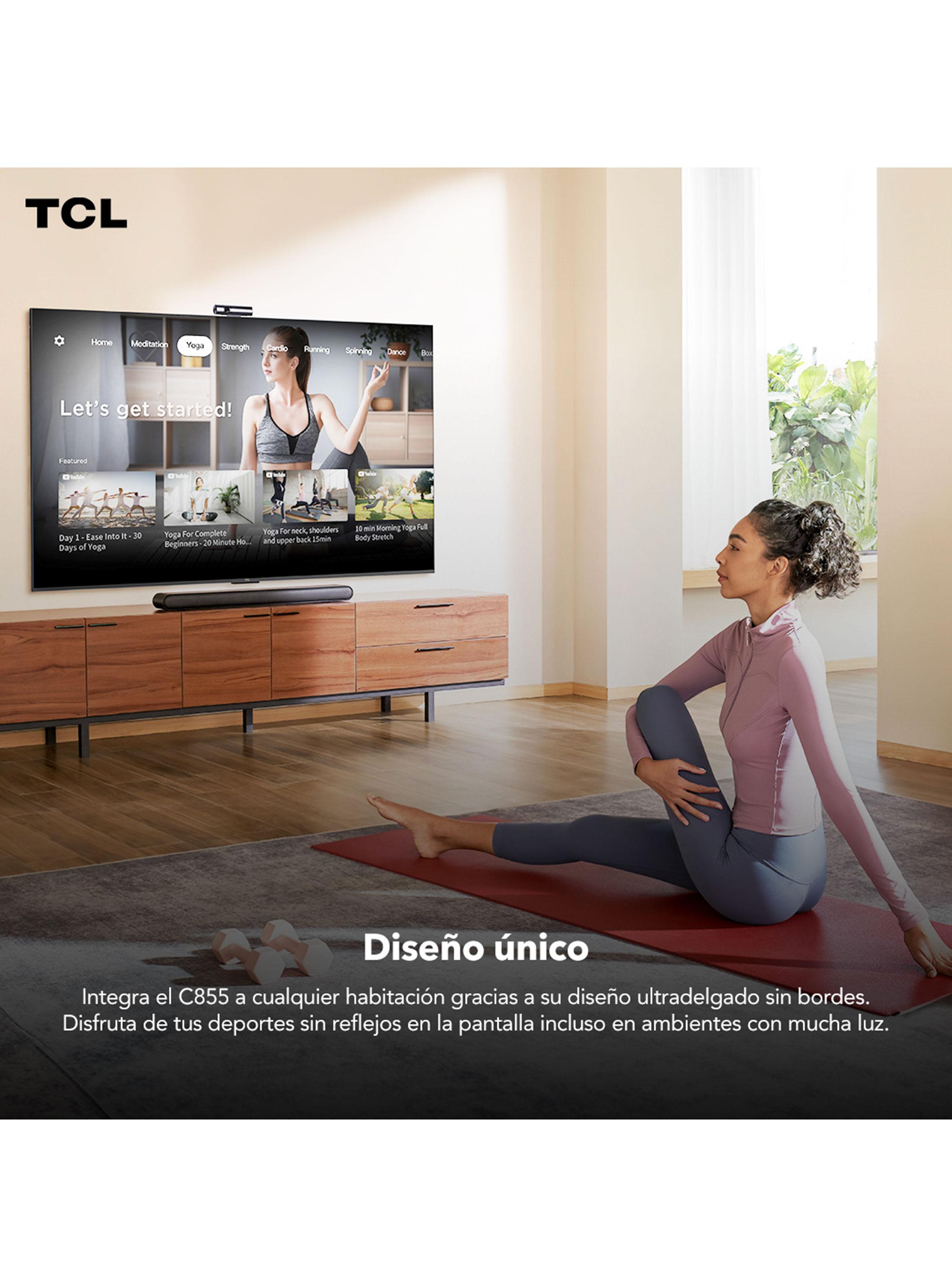 Mini LED Smart TV 75" 4K 75C855 Google TV-9