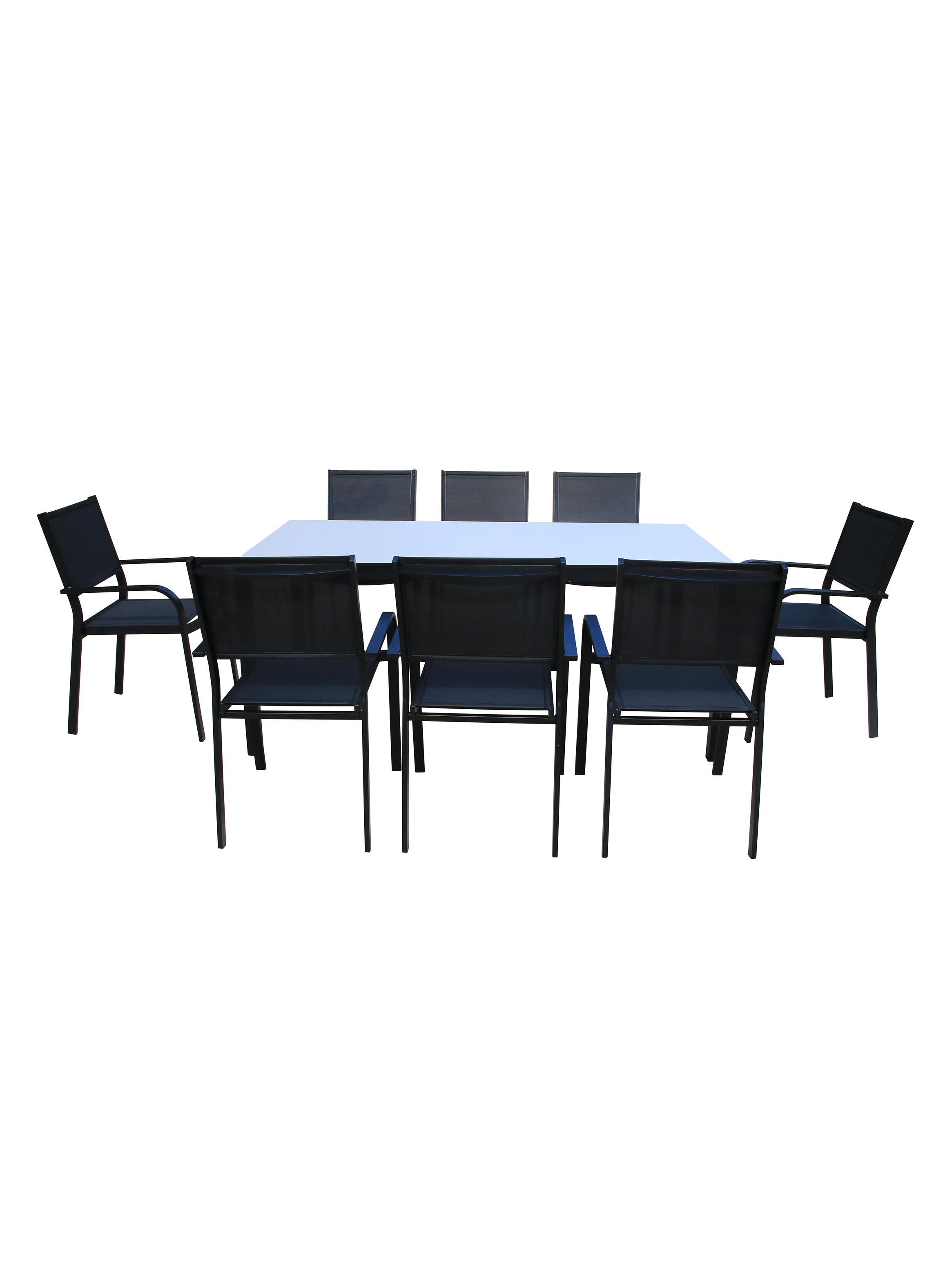Juego Comedor Terraza + 8 Sillas Freshwater-4