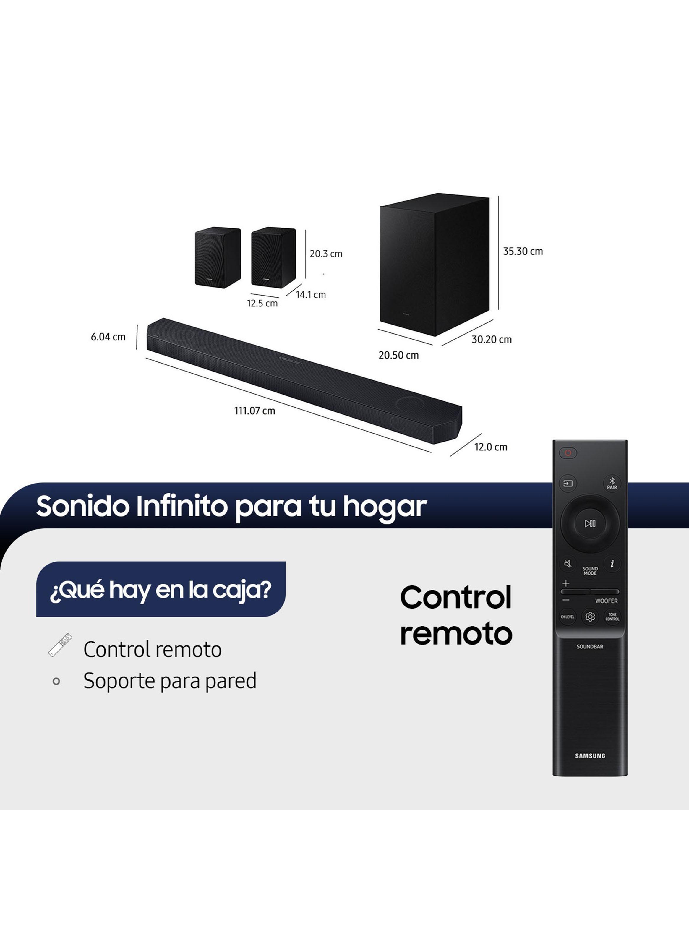 Soundbar HW-Q700D 5.1.4 Ch + Parl. Surround 2024-1