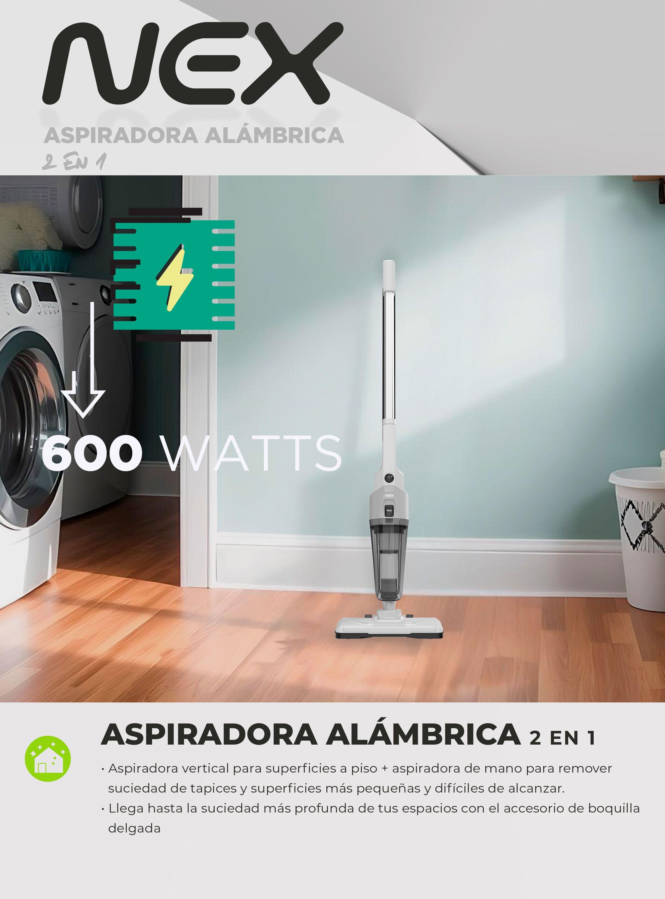 Aspiradora Vertical 2 en 1 600 ml ASPVPROM-5