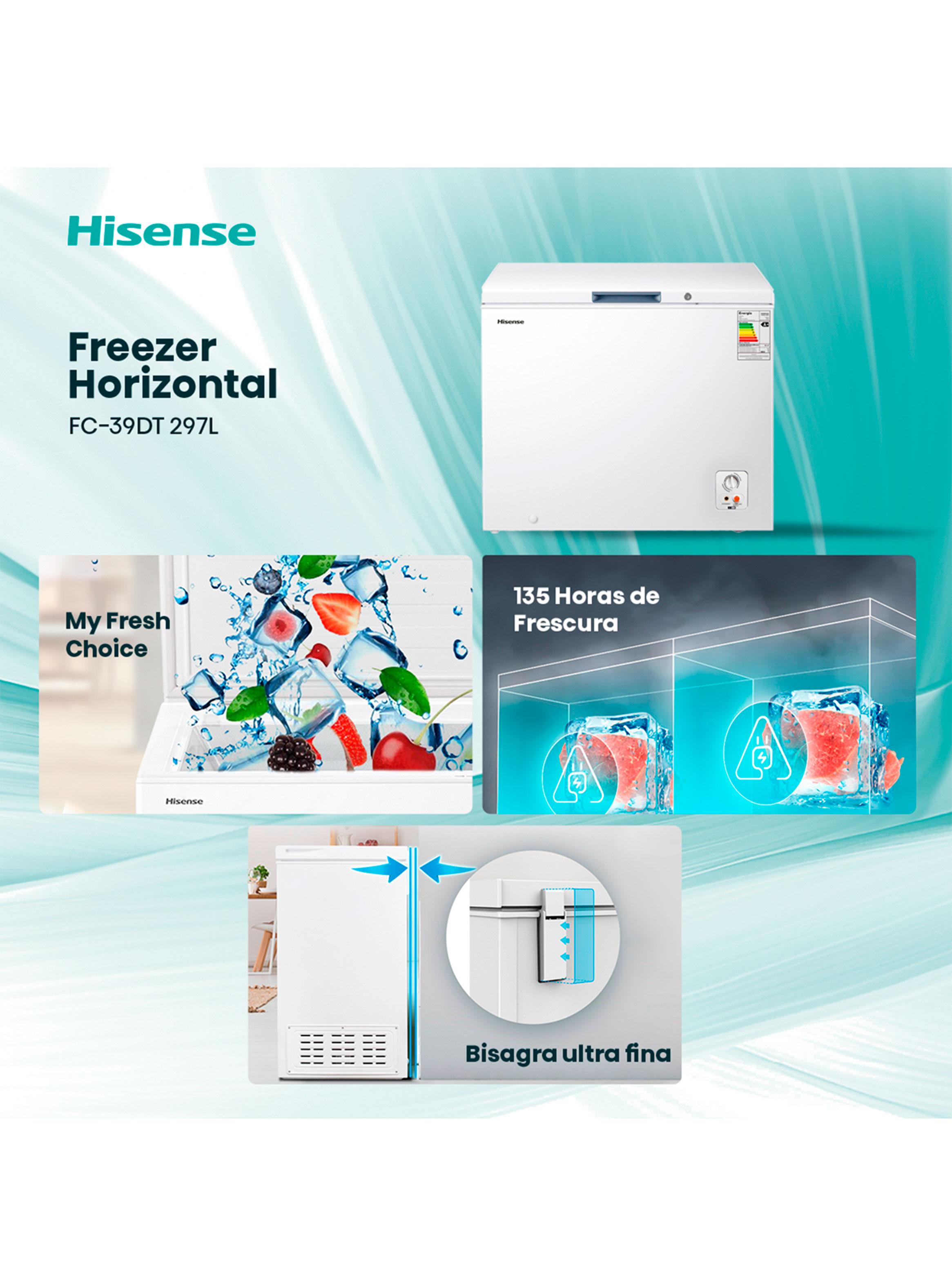 Freezer Horizontal Frío Directo 297 Litros FC-39DT Blanco-3