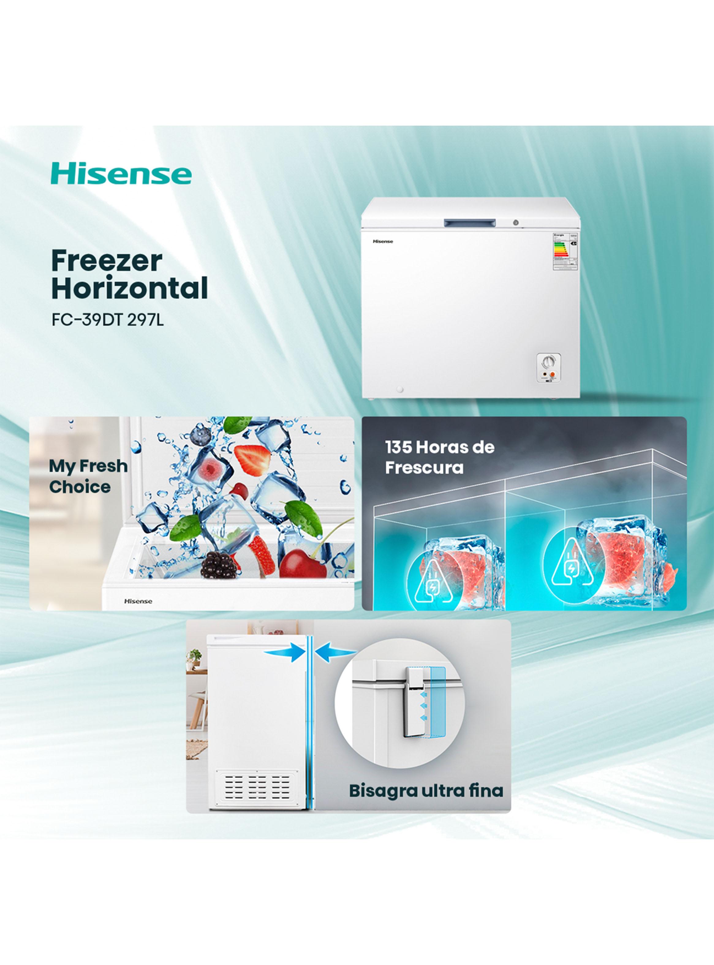 Freezer Horizontal Frío Directo 297 Litros FC-39DT Blanco-4