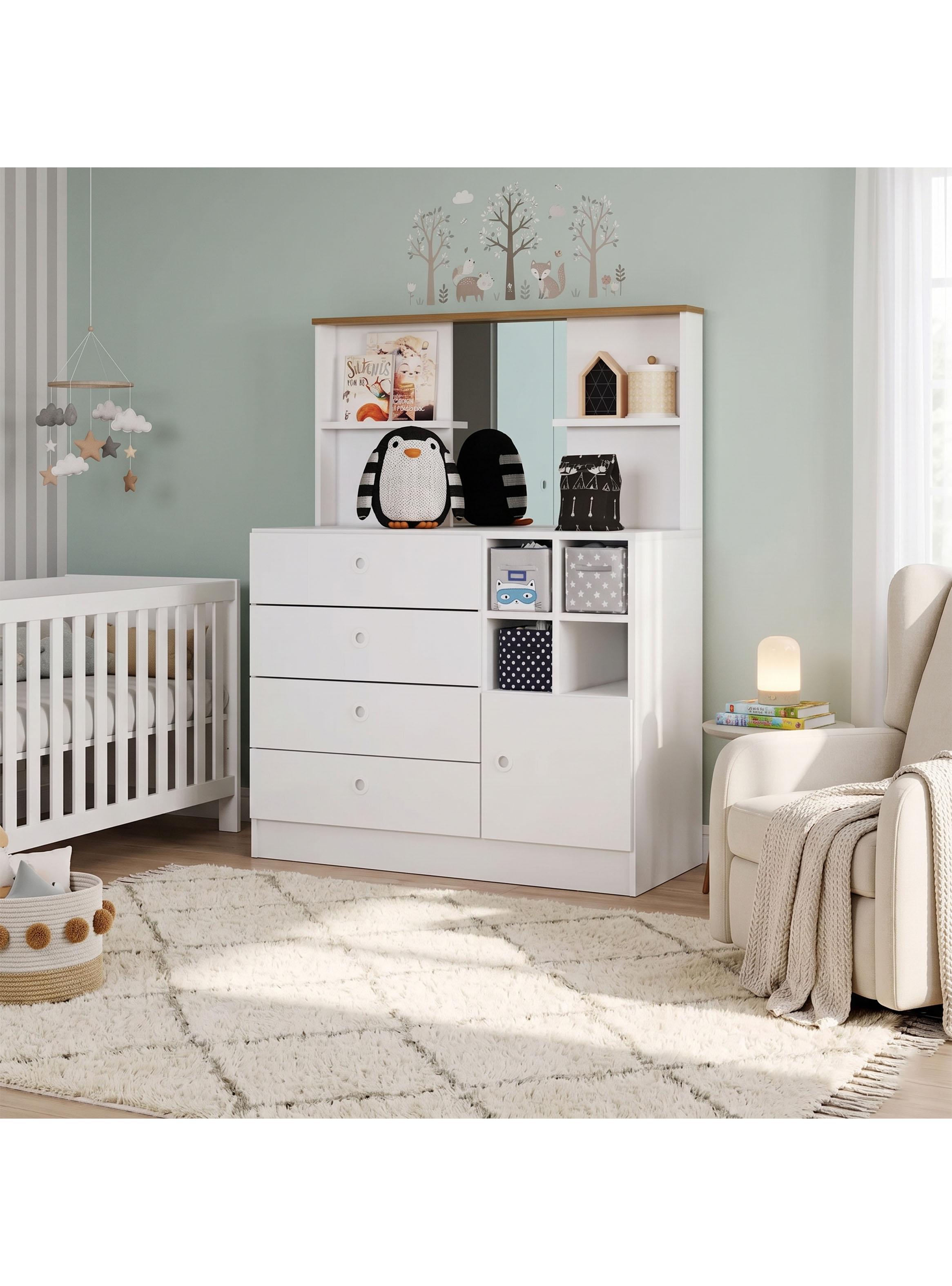 Cómoda Infantil con Puerta y Espejo Amore-5