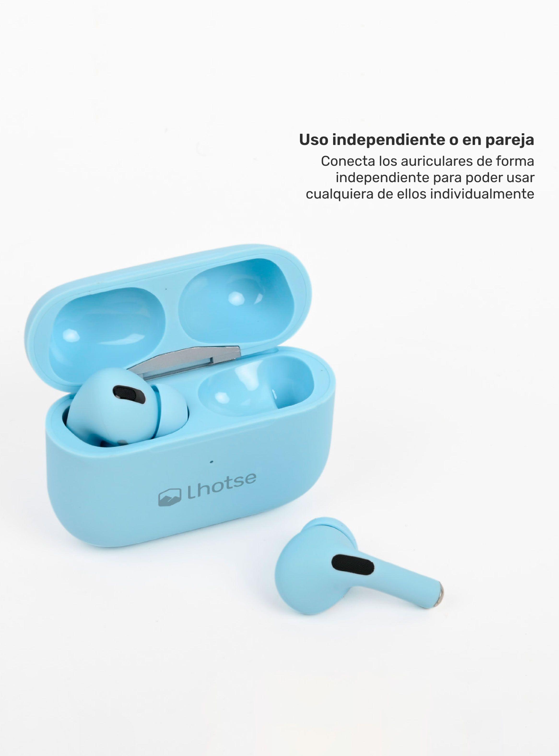 Audífonos Bluetooth Inalámbrico RM7 Pro Celeste-2