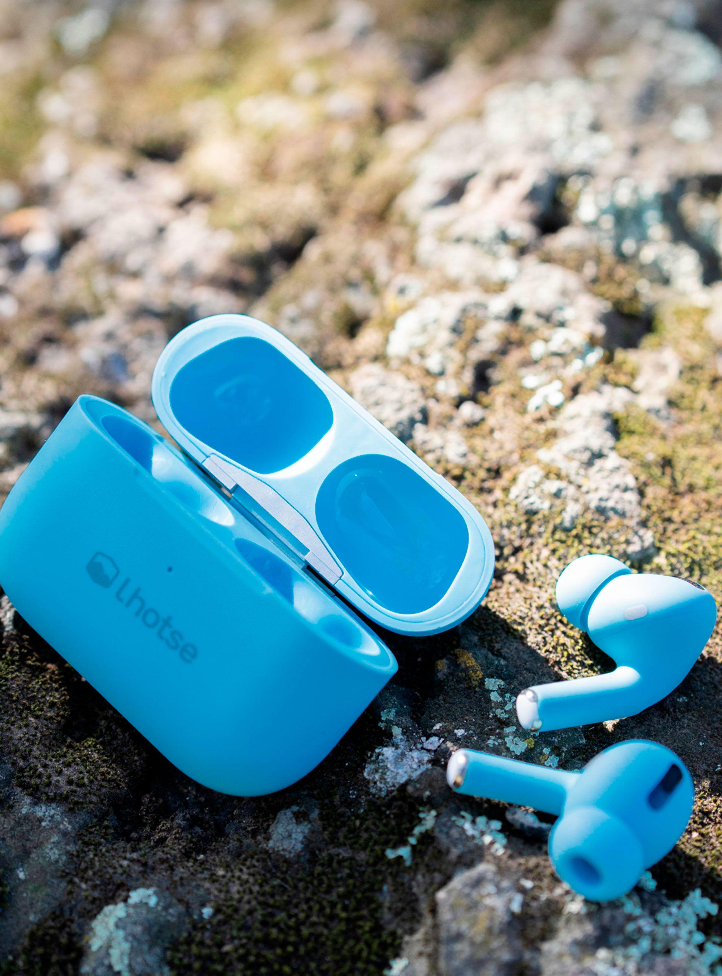 Audífonos Bluetooth Inalámbrico RM7 Pro Celeste-6