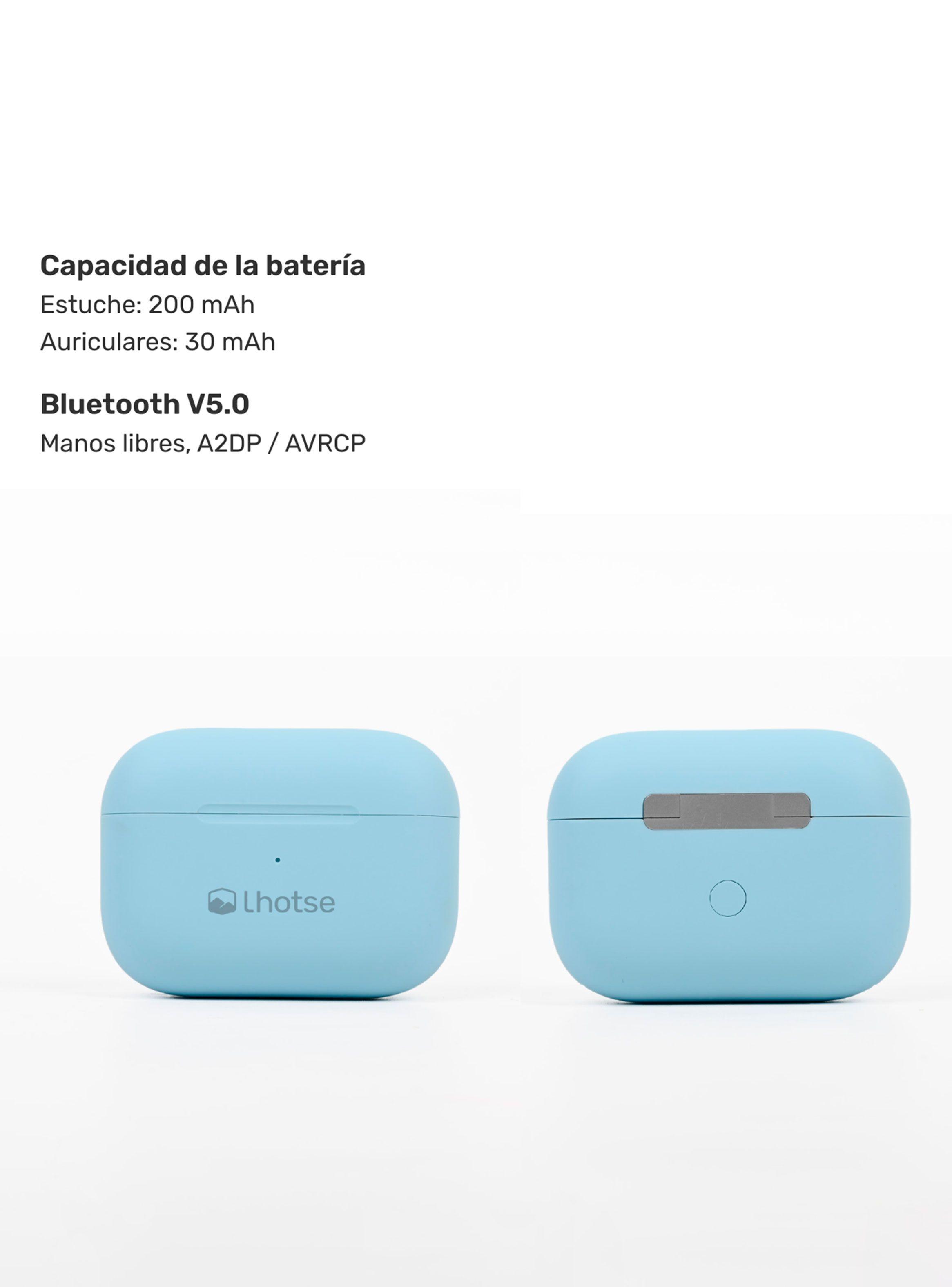 Audífonos Bluetooth Inalámbrico RM7 Pro Celeste-3