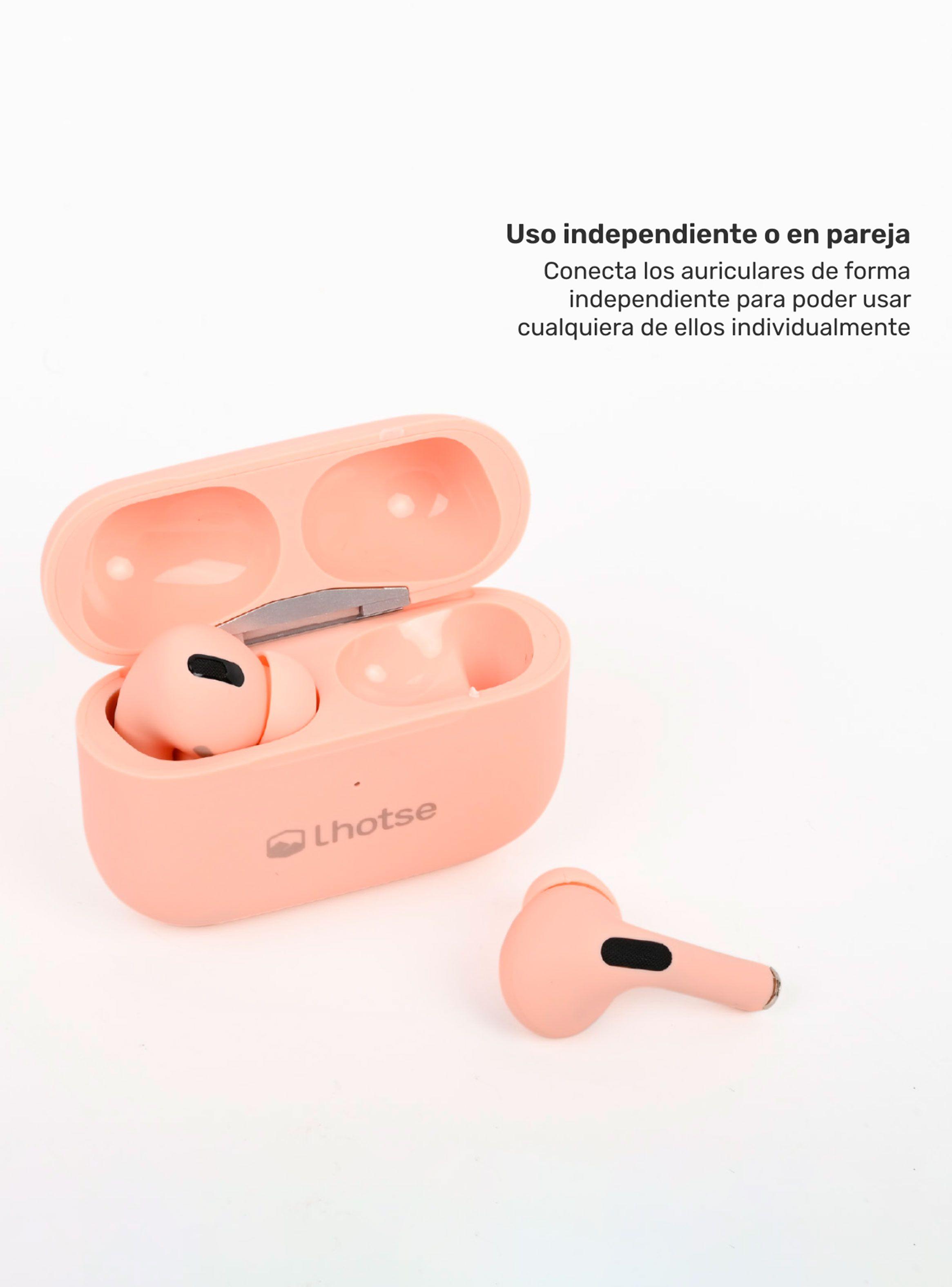 Audífonos Bluetooth Inalámbrico RM7 Pro Rosado-2