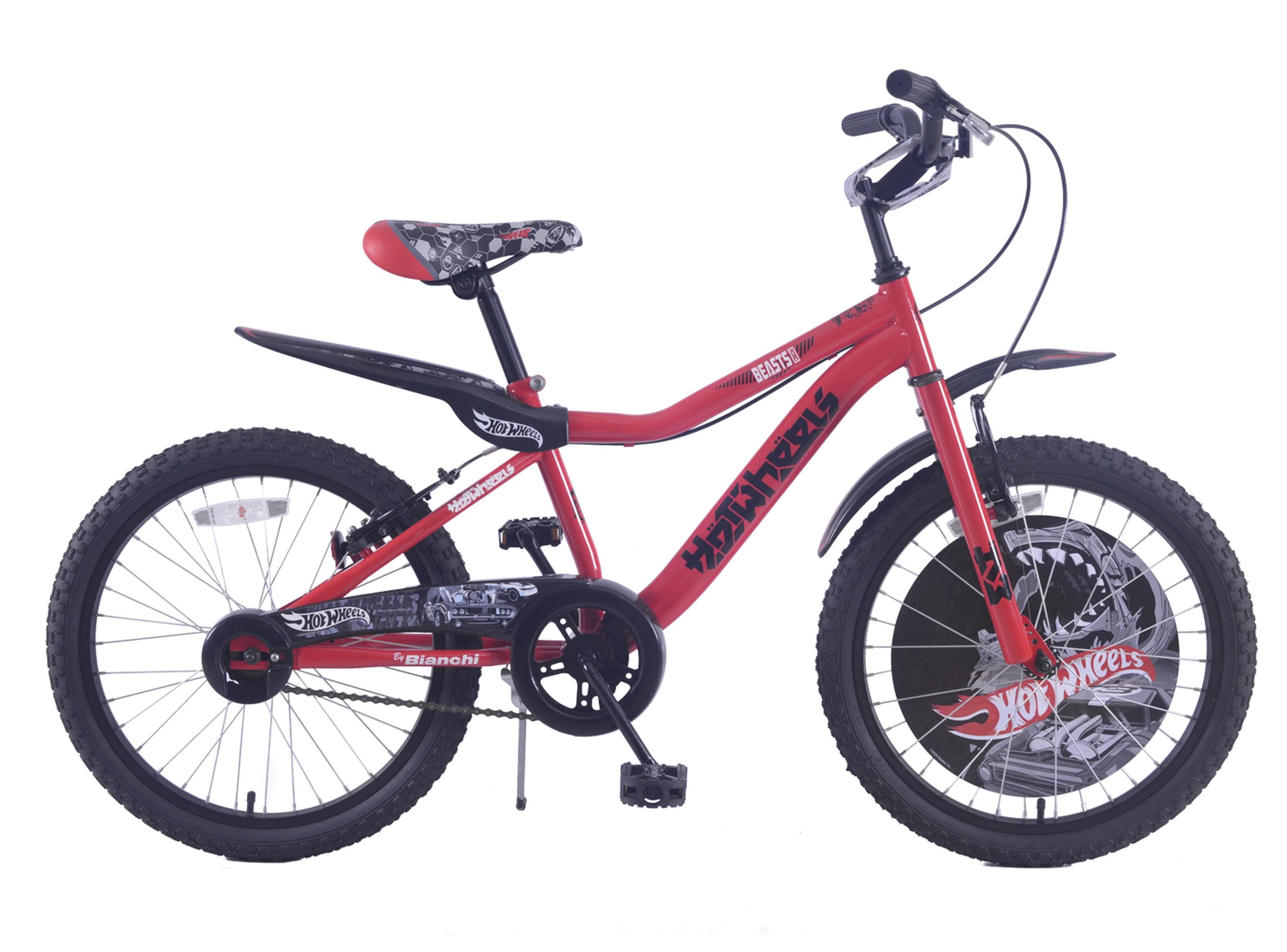 Bicicleta Bianchi de Paseo Infantil Aro 20" Hot Wheels-0