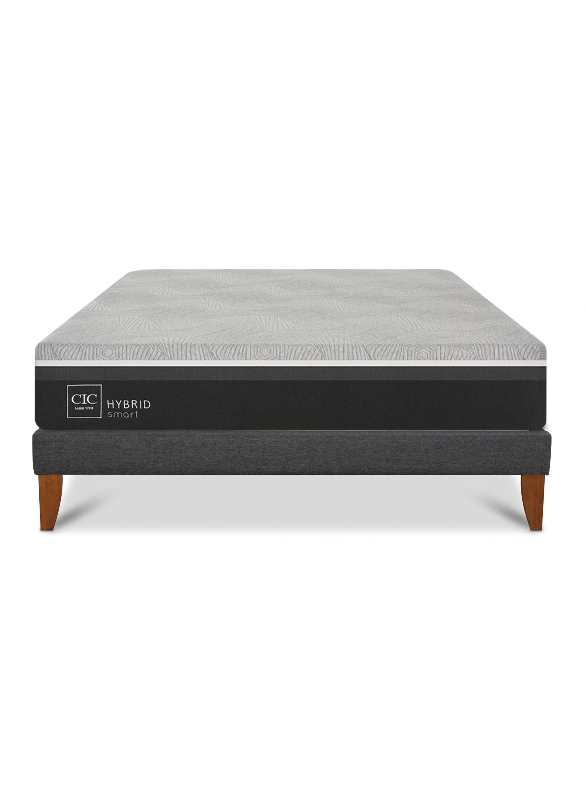 Cama Europea Box Hybrid King Base Normal-2