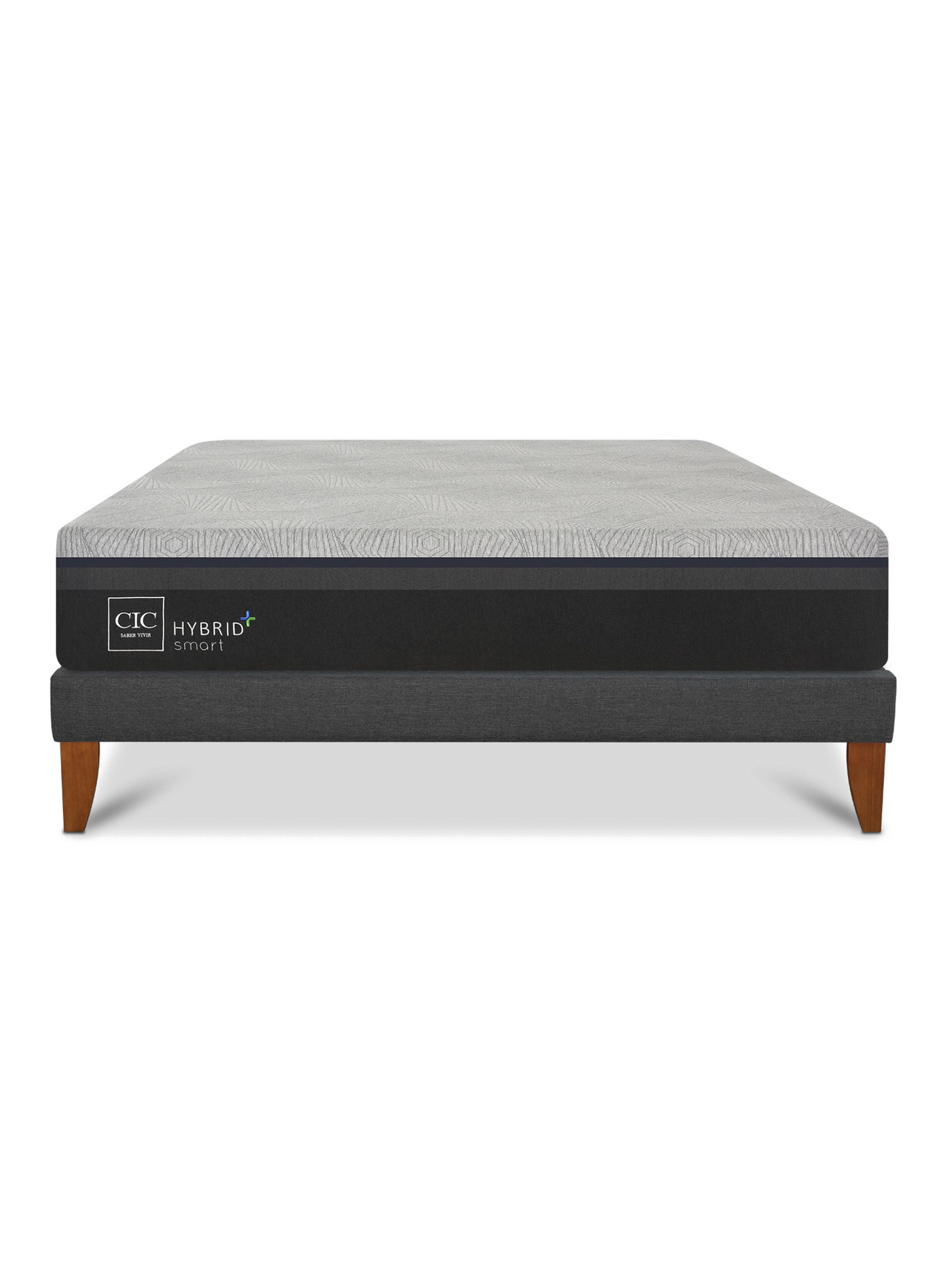 Cama Europea Box Hybrid Plus King Base Normal-2