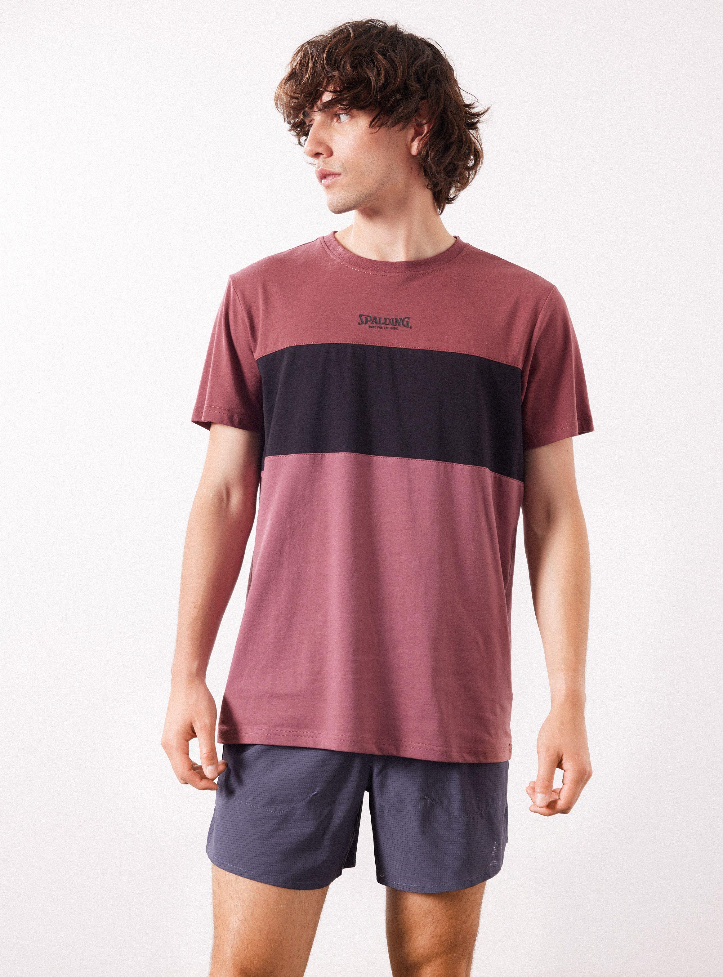 Polera Manga Corta Color Block-0