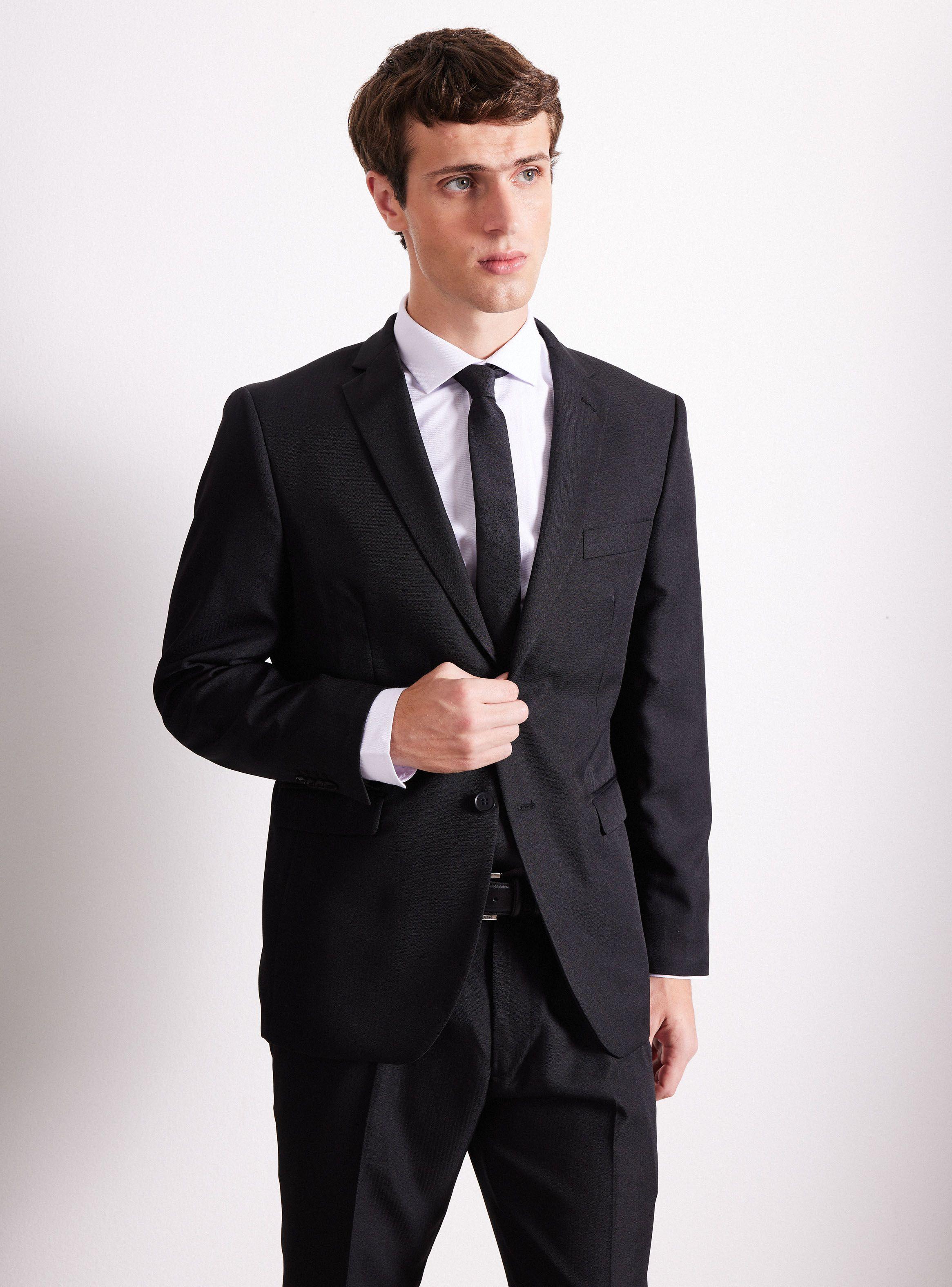 Traje Fantasía Texturada Slim Fit Ceremonia-0
