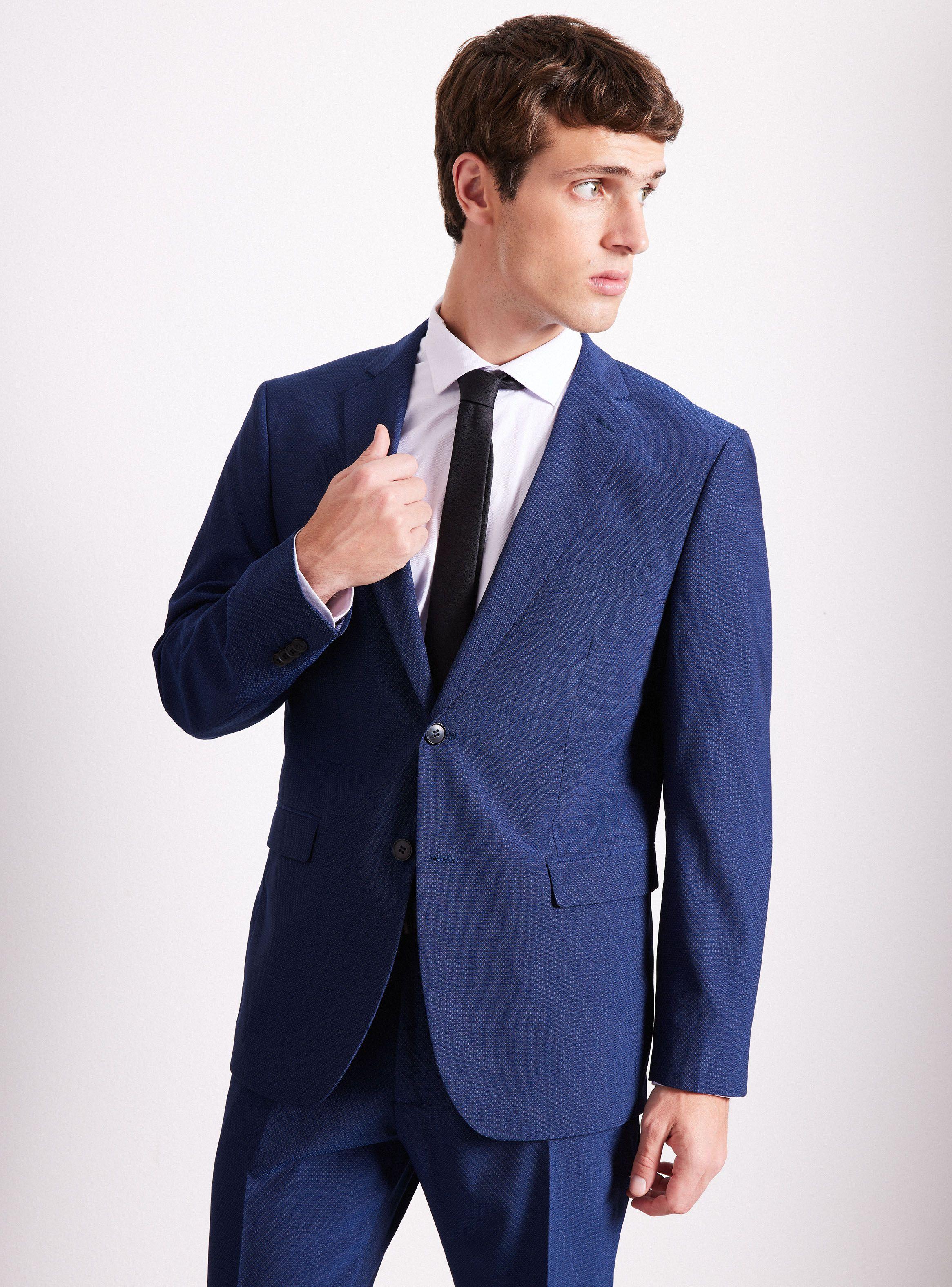 Traje Fantasía Texturada Slim Fit Ceremonia-0
