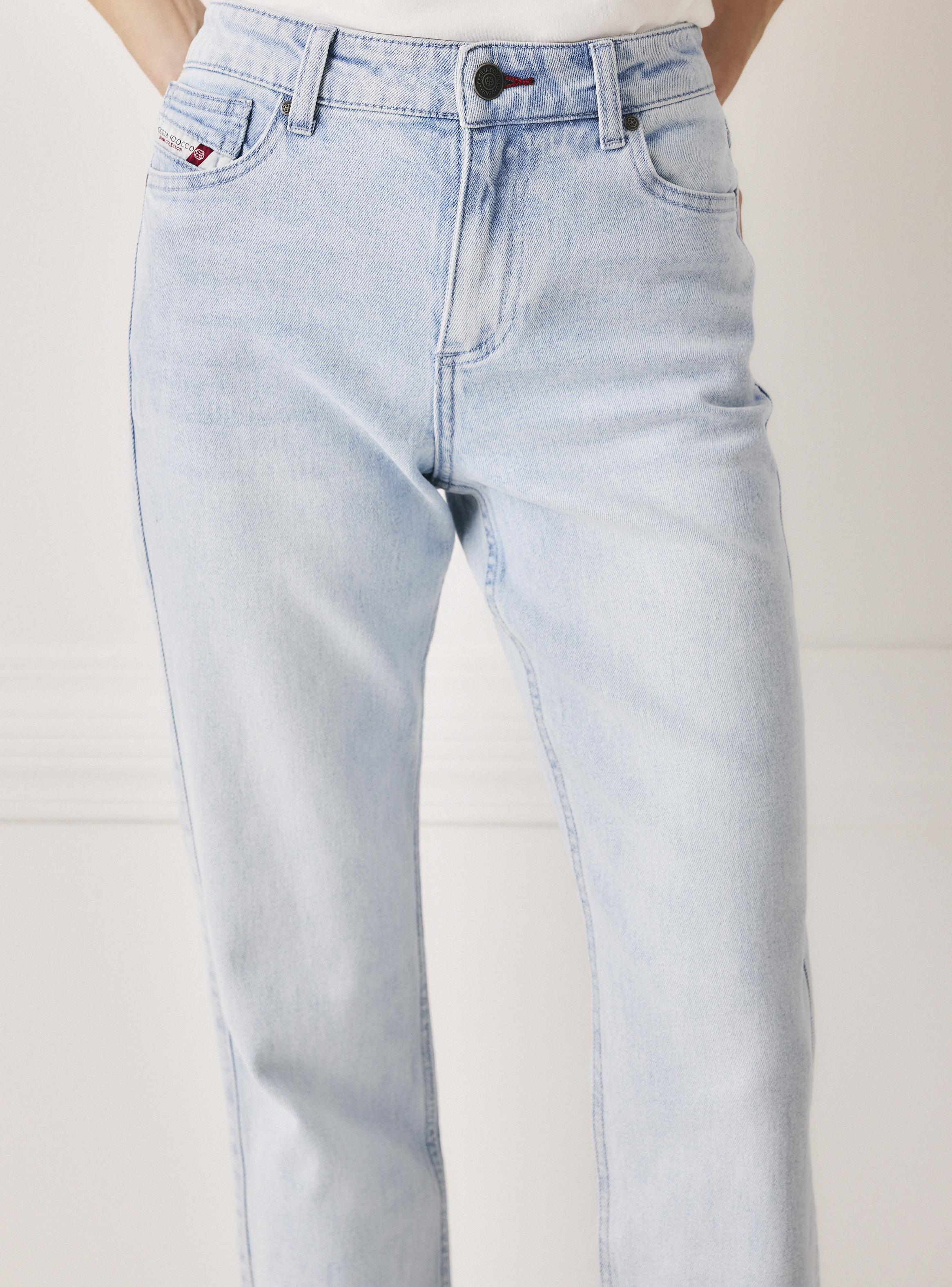 Jeans Rectos Tiro Medio-2