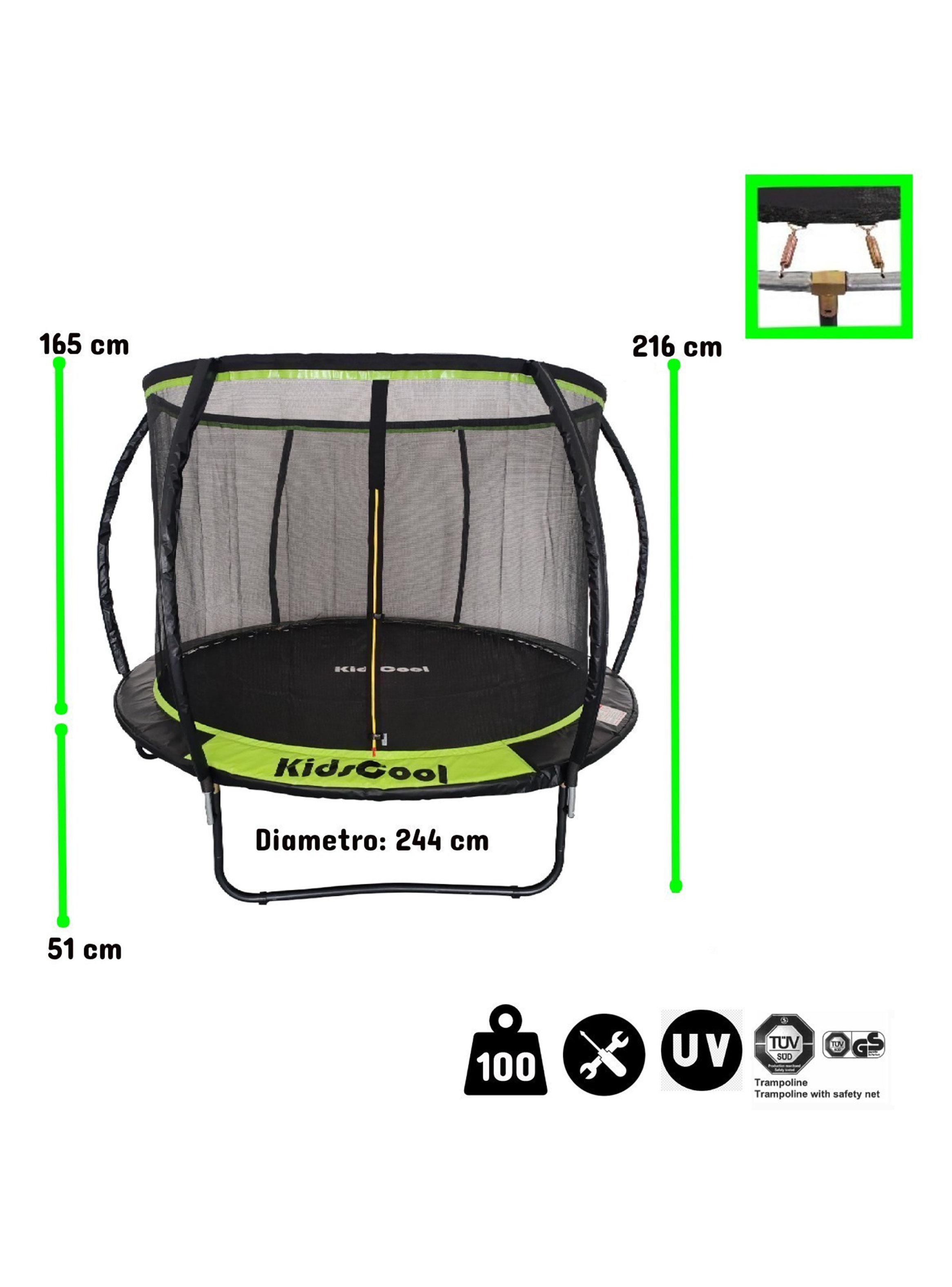 Cama Elástica Curve Pro 8 Pies-1