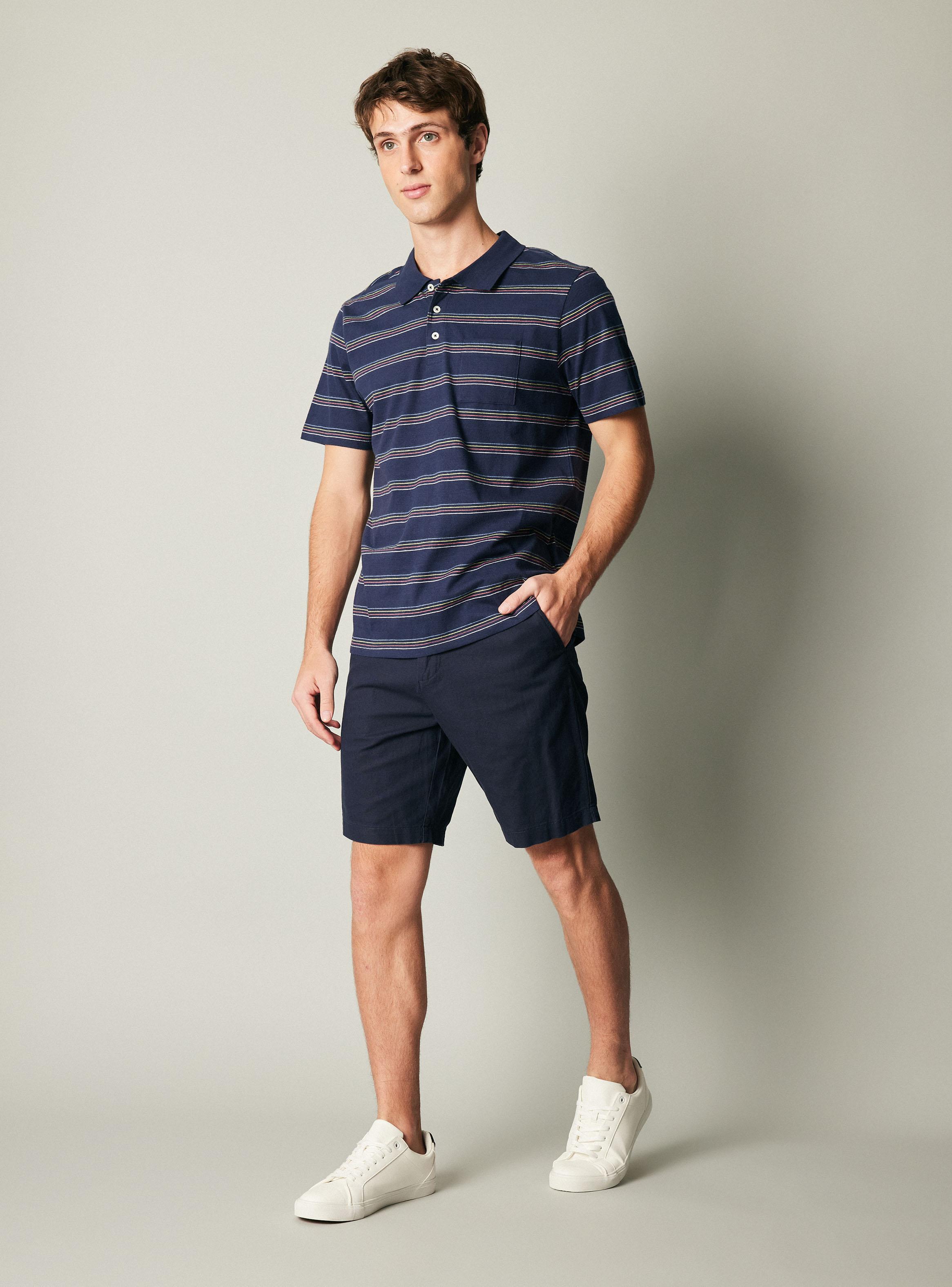 Polera Jersey Multicolor Raya-4