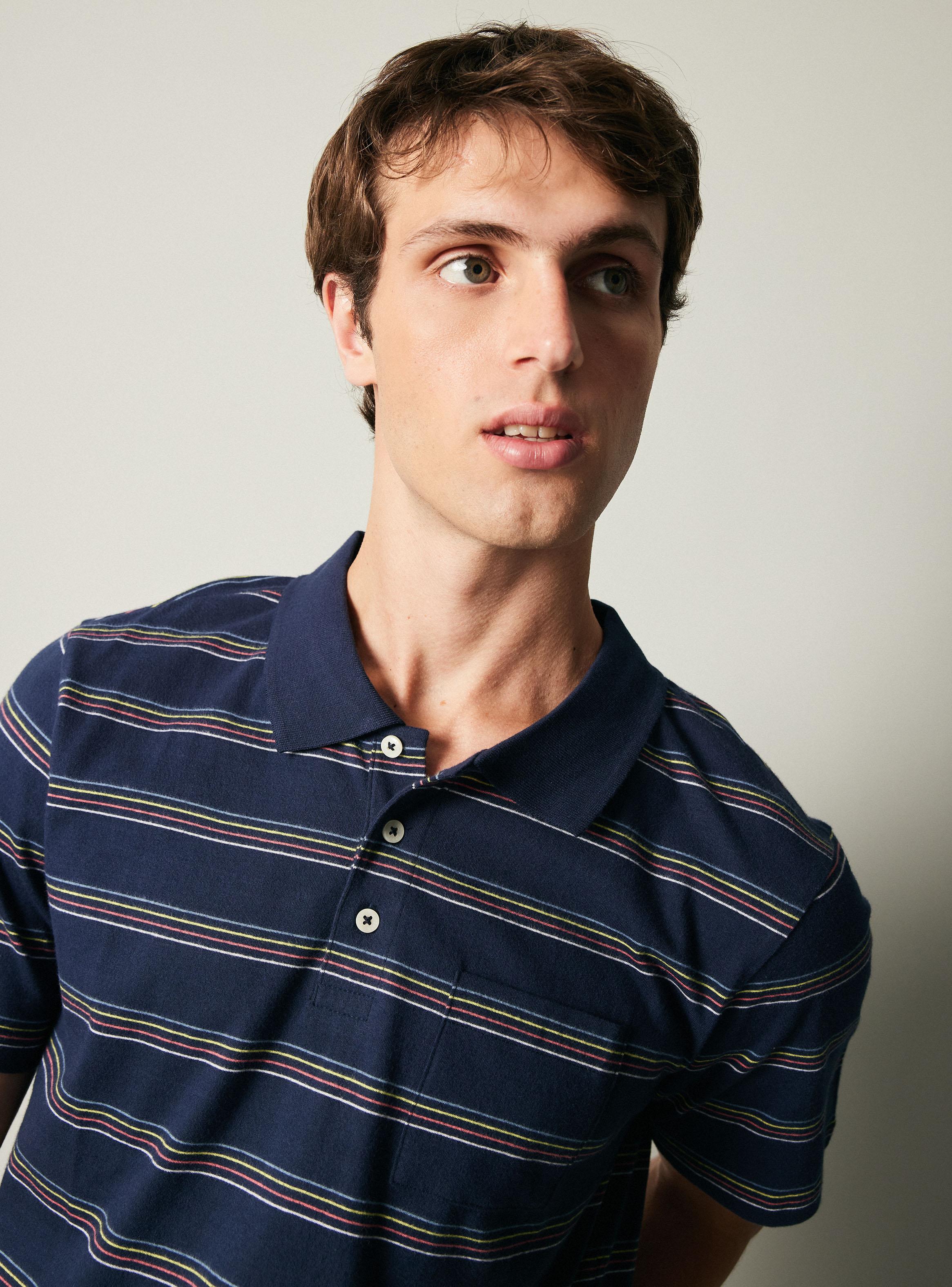 Polera Jersey Multicolor Raya-2