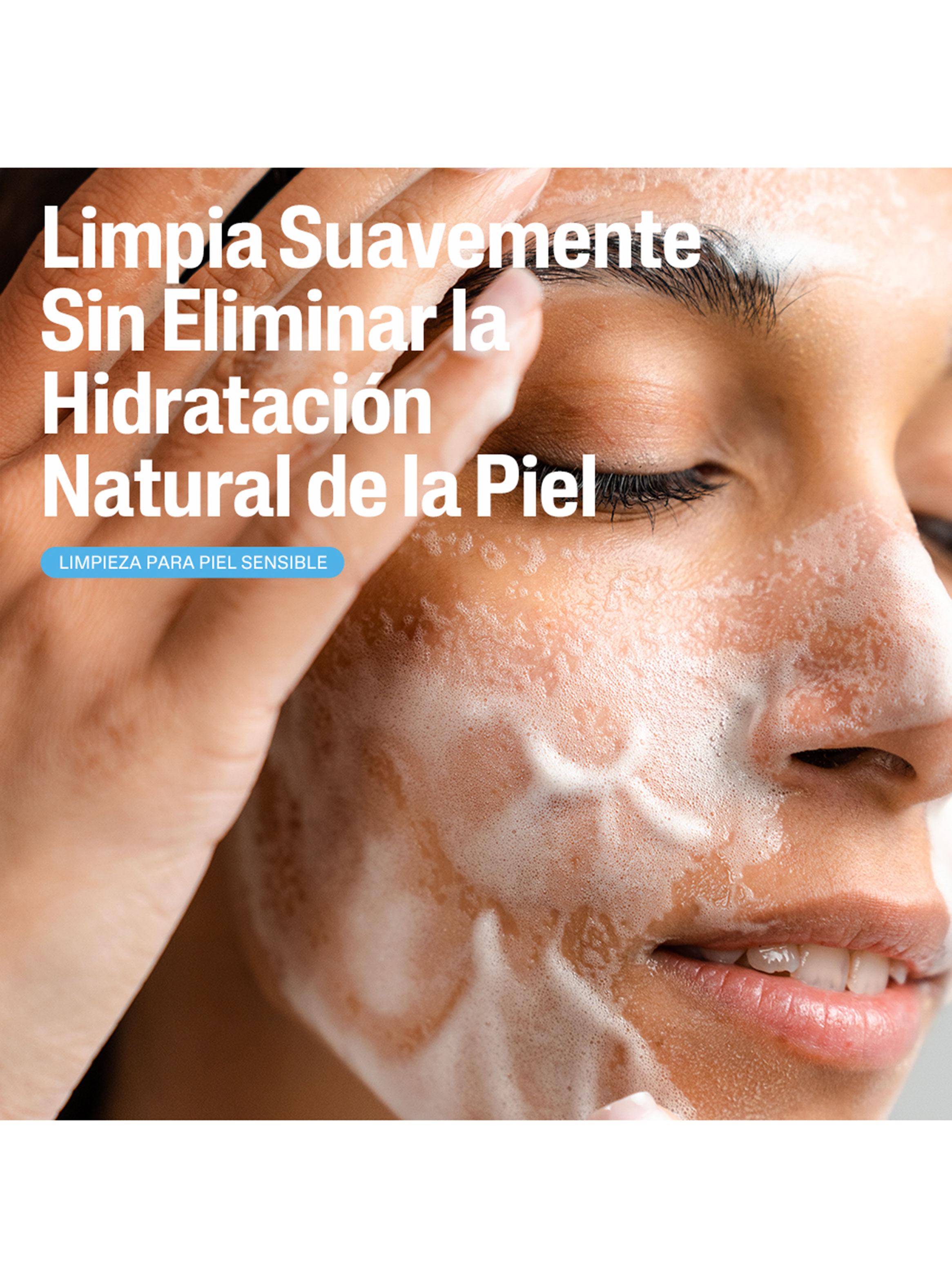 Limpiador Facial Espuma Pieles Sensibles Cetaphil 236ml-2