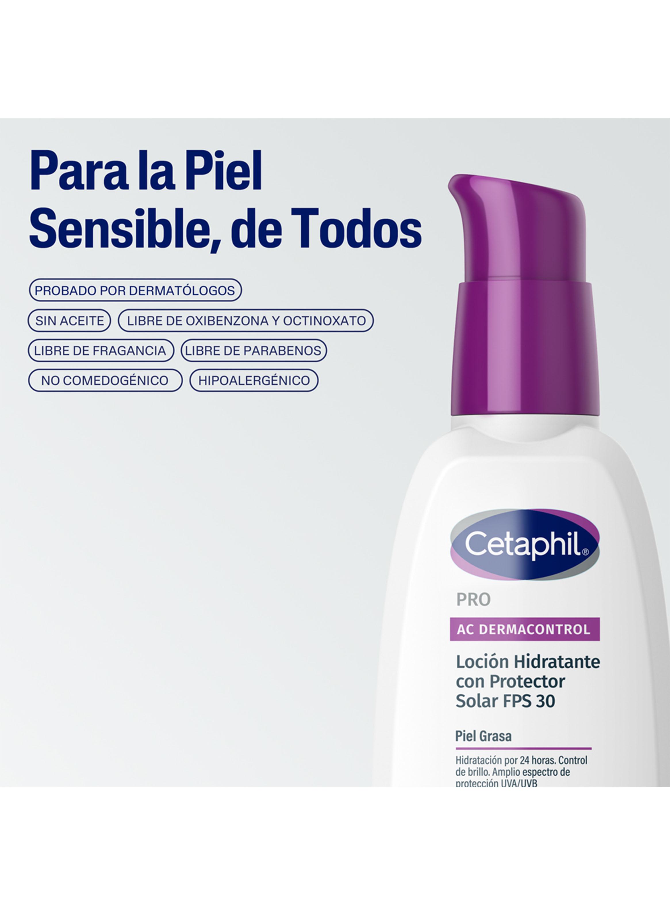 Hidratante Facial Piel Grasa FPS30 Cetaphil PRO AC 118ml-2