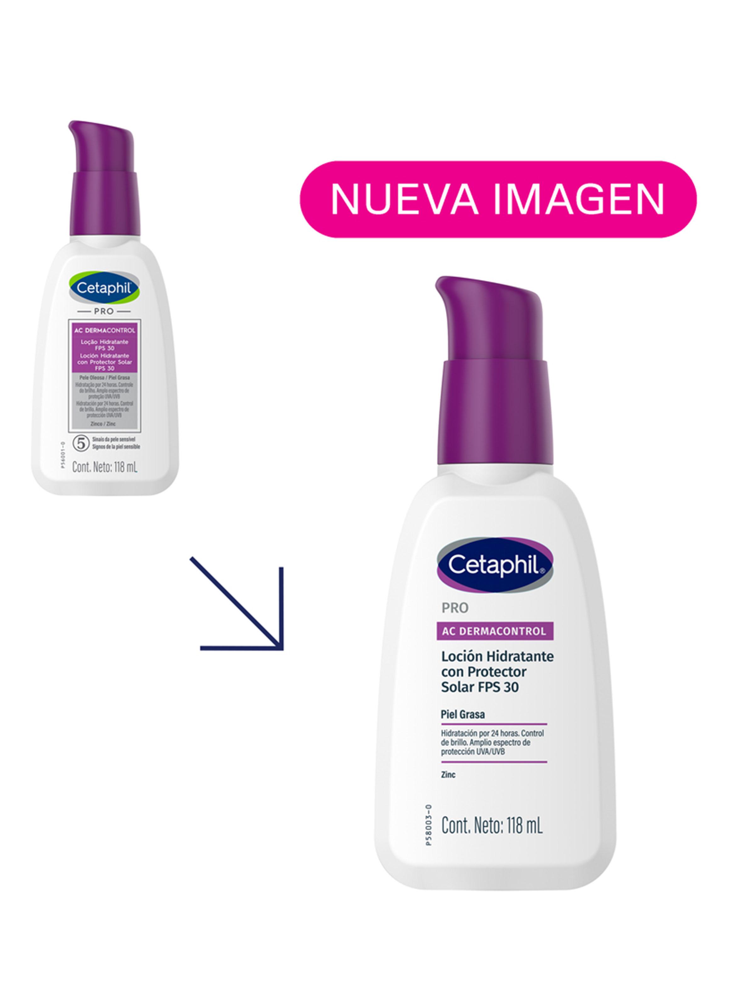Hidratante Facial Piel Grasa FPS30 Cetaphil PRO AC 118ml-4