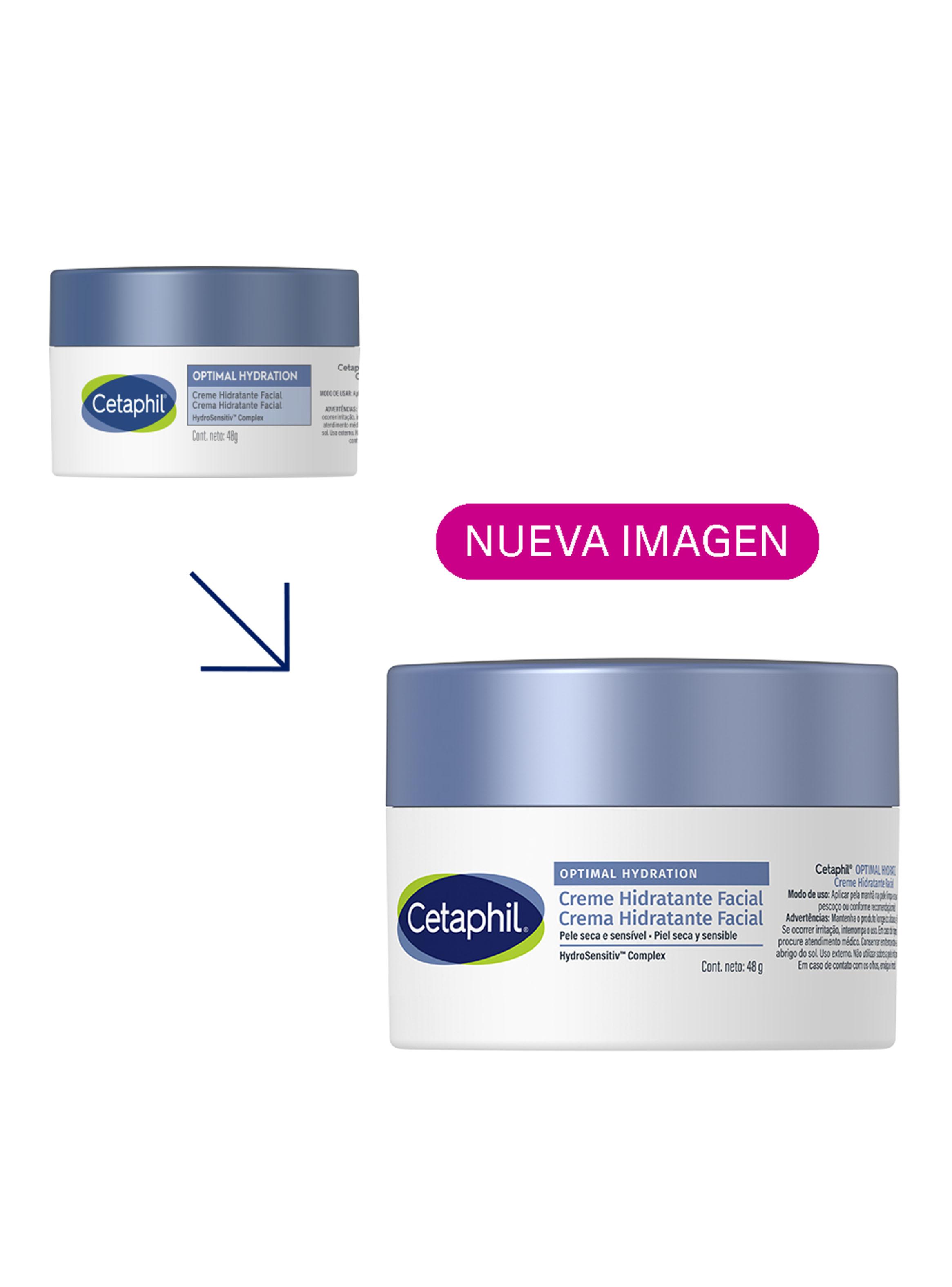 Crema Hidratante Día Cetaphil Optimal Hydration 48g-2