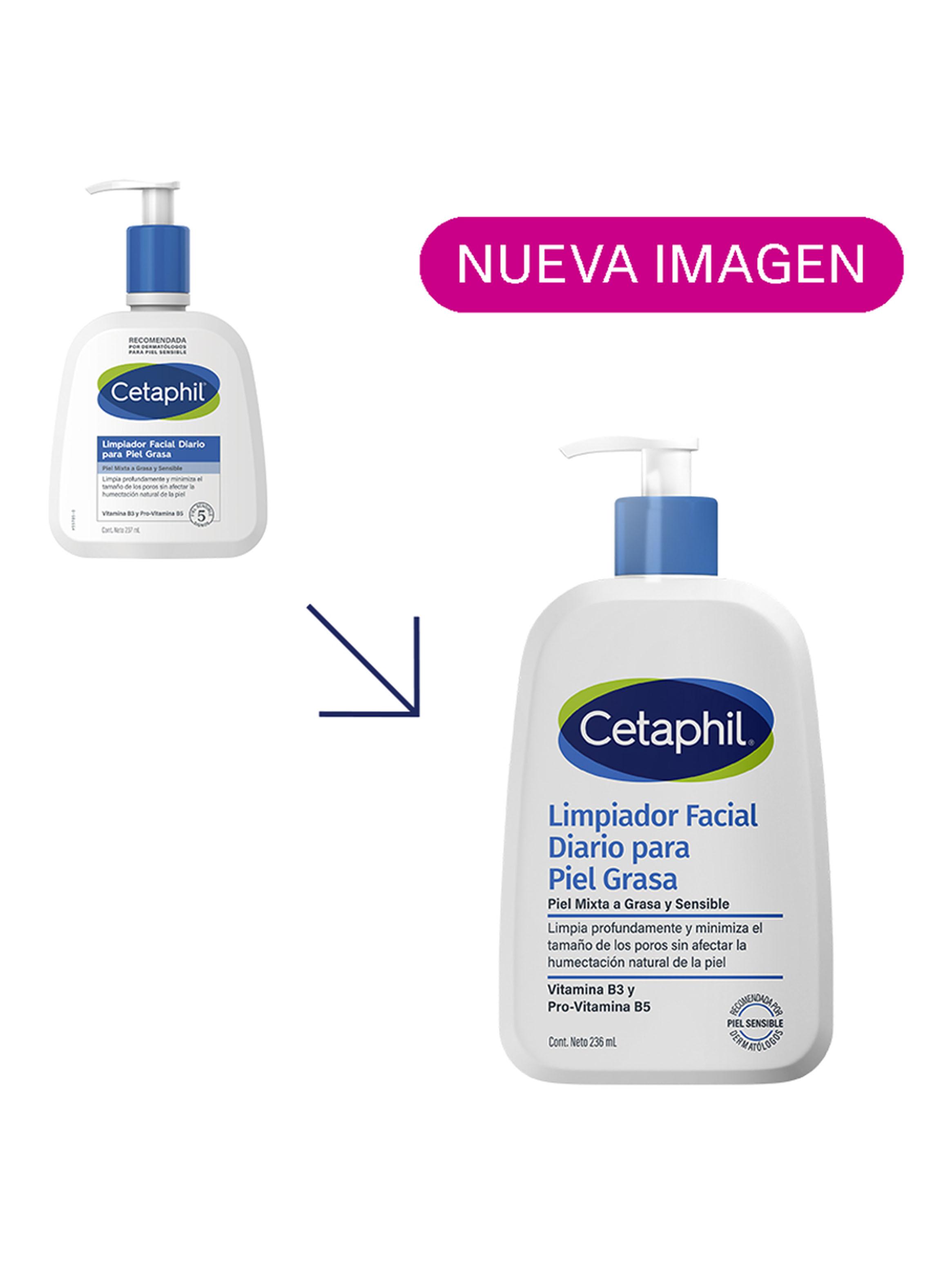 Gel Limpiador Facial para Piel gasa y Sensible Cetaphil 236ml-3