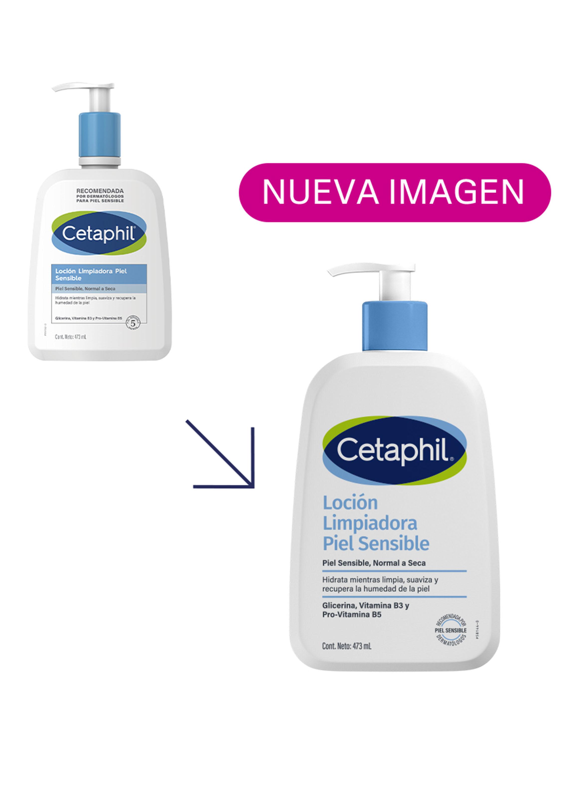 Gel Limpiador Facial para Piel Sensible Cetaphil 473ml-4
