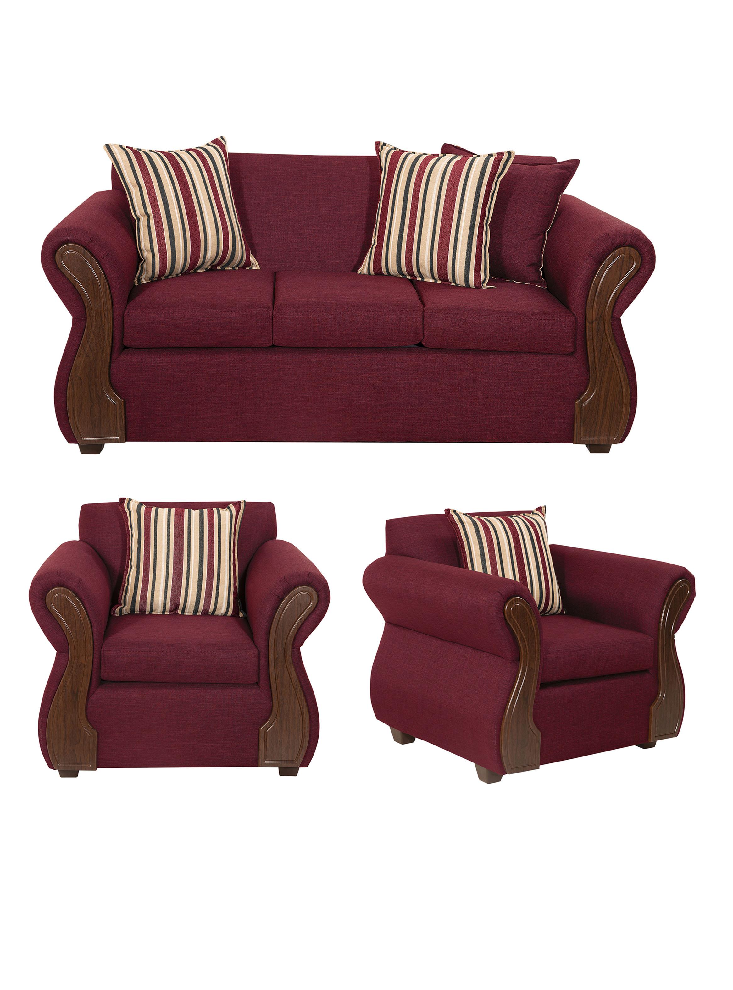 Juego de Living Tarento 3.1.1 Cuerpos Tela-0