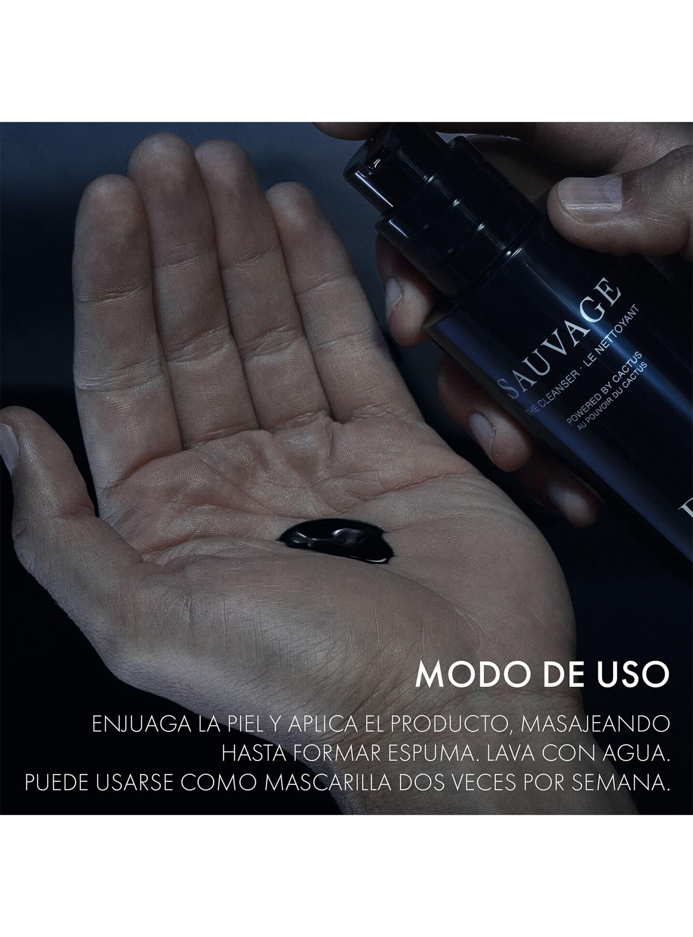 Limpiador Facial Sauvage 125ml Dior-5