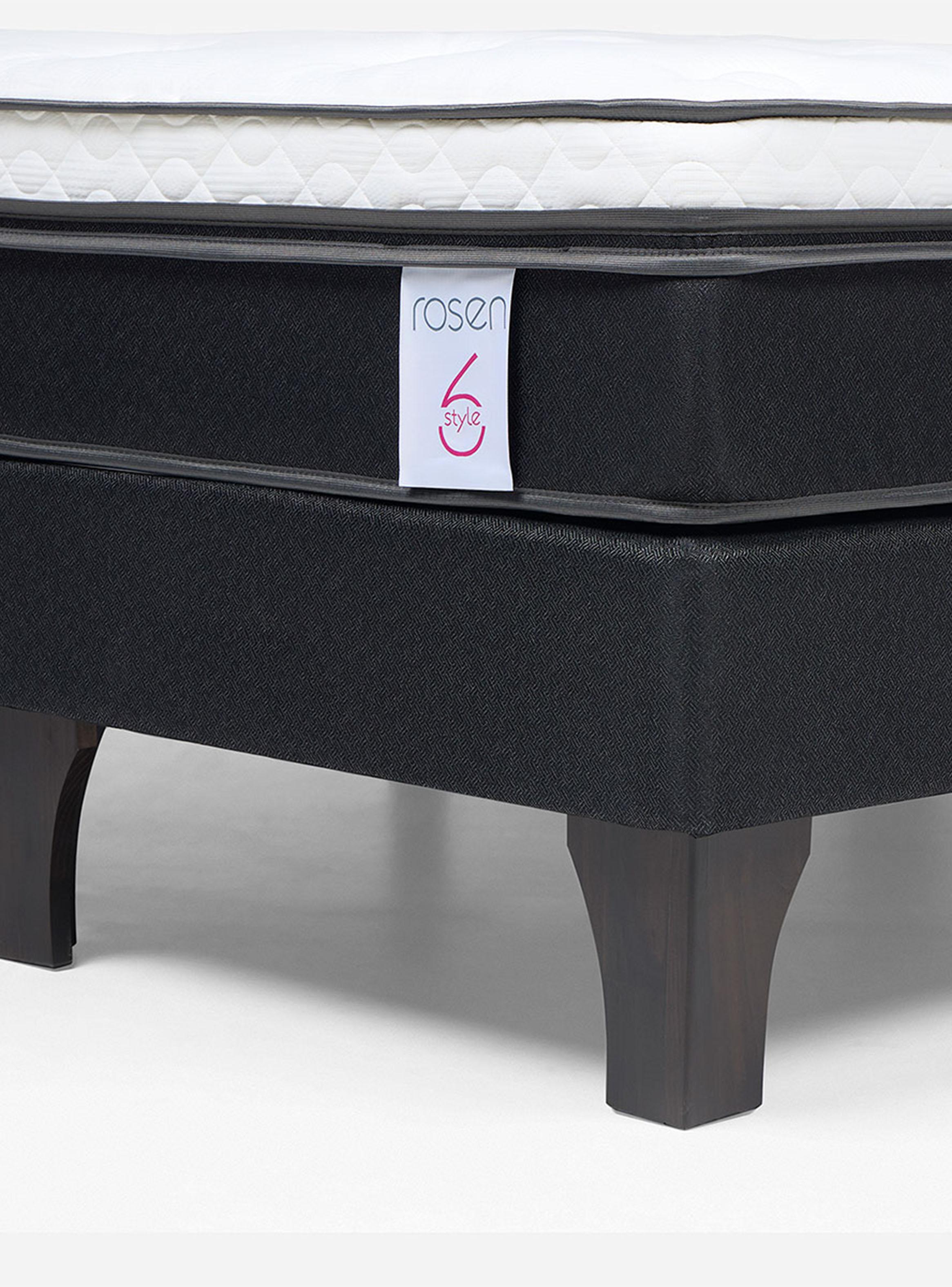 Cama Europea New Style 6 Base Dividida 2 Plazas + Respaldo-3