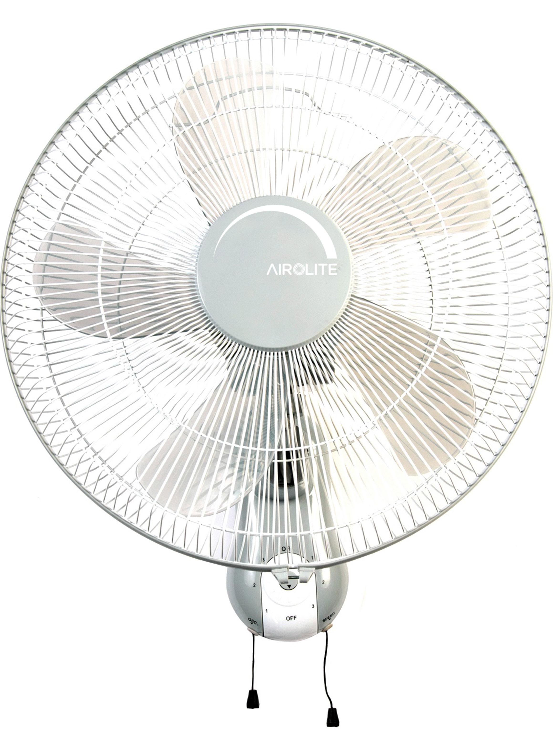 Ventilador de Muro 16'' 50W Oscilante con Piola V16M6 Blanco-0