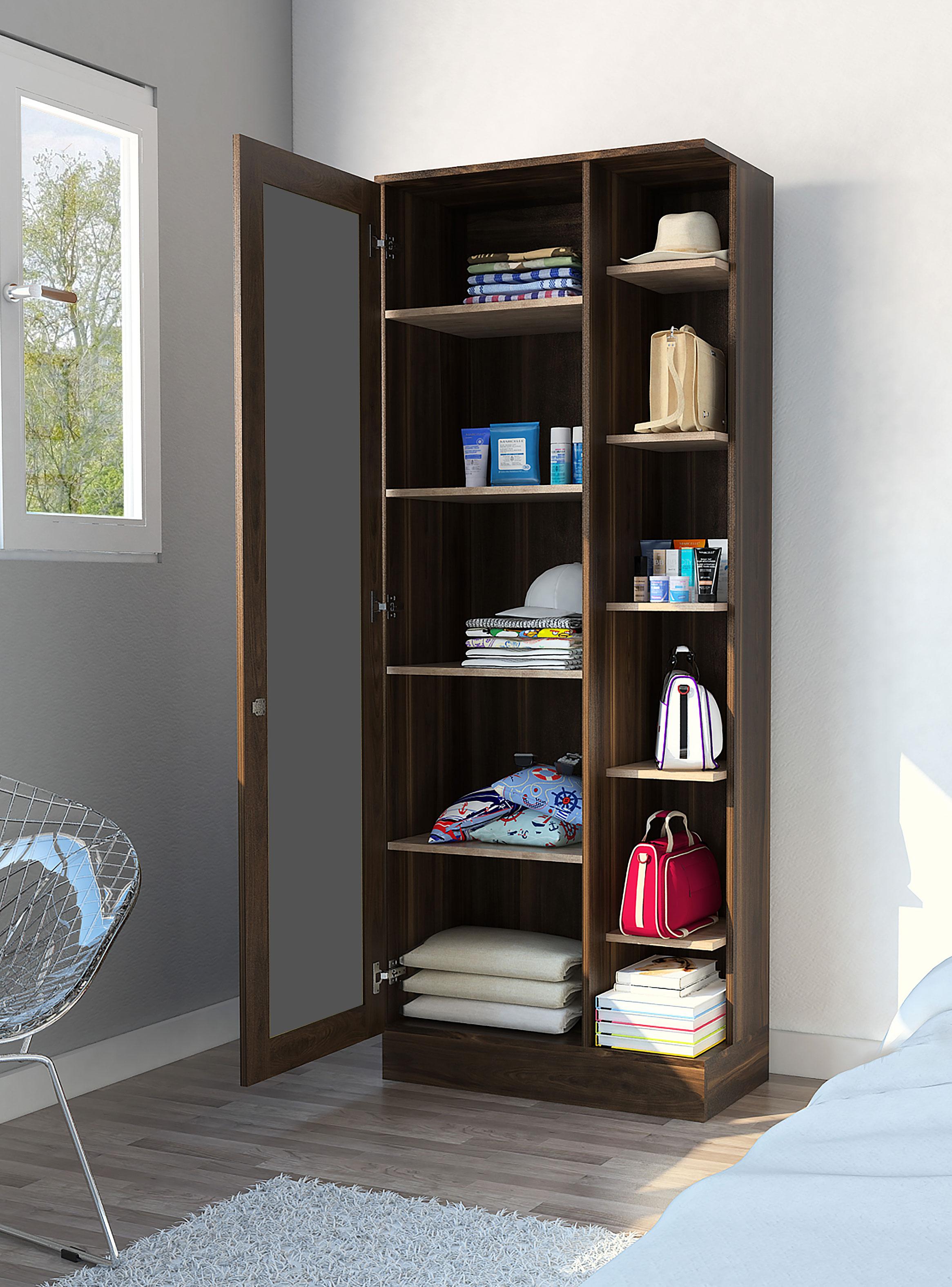 Clóset Armario Woman Espejo Habano 180.7x70x36.3 cm-2